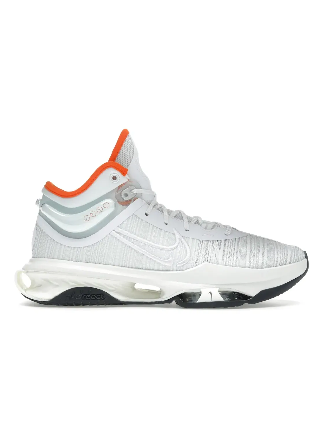 Мужские кроссовки для бега Nike Air Zoom GT Jump 2 — изображение 1 из 4, белый/черный/оранжевый