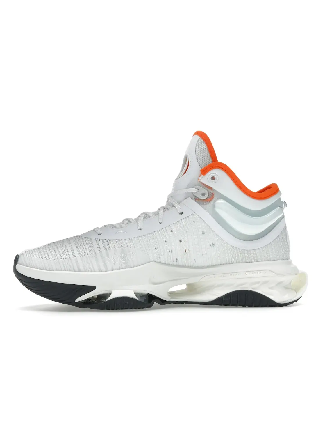 Мужские кроссовки для бега Nike Air Zoom GT Jump 2 — изображение 3 из 4, белый/черный/оранжевый