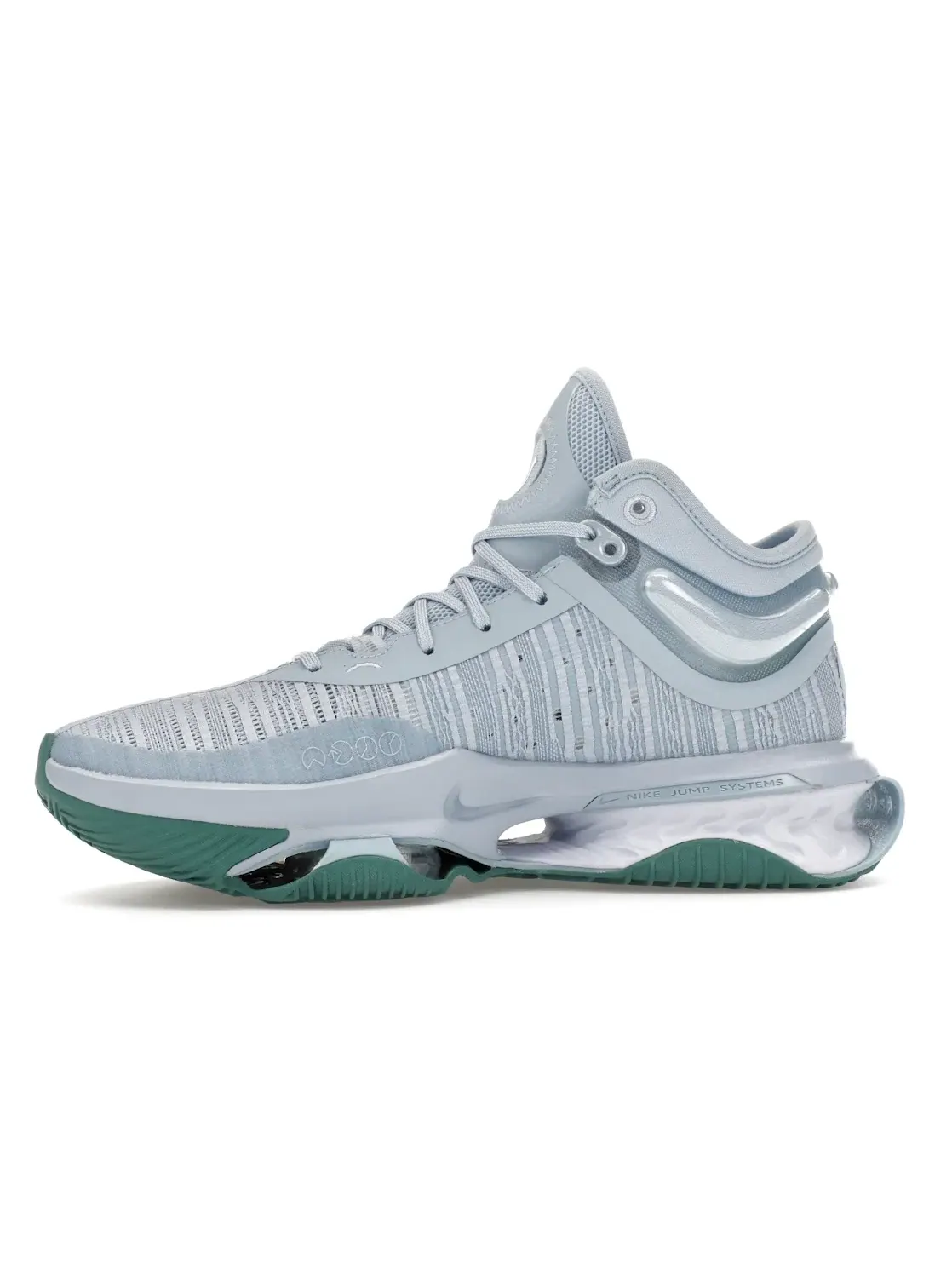Мужские кроссовки для баскетбола Nike Air Zoom GT Jump 2 — изображение 3 из 4, светлый синий