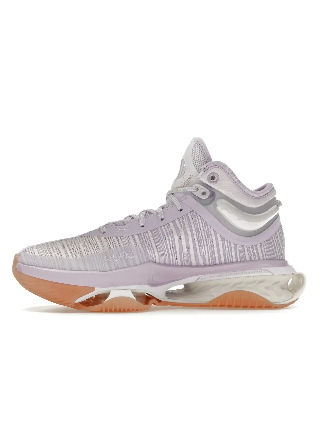Мужские кроссовки для баскетбола Nike Air Zoom GT Jump 2 Nike — изображение 3 из 4, металлик красный