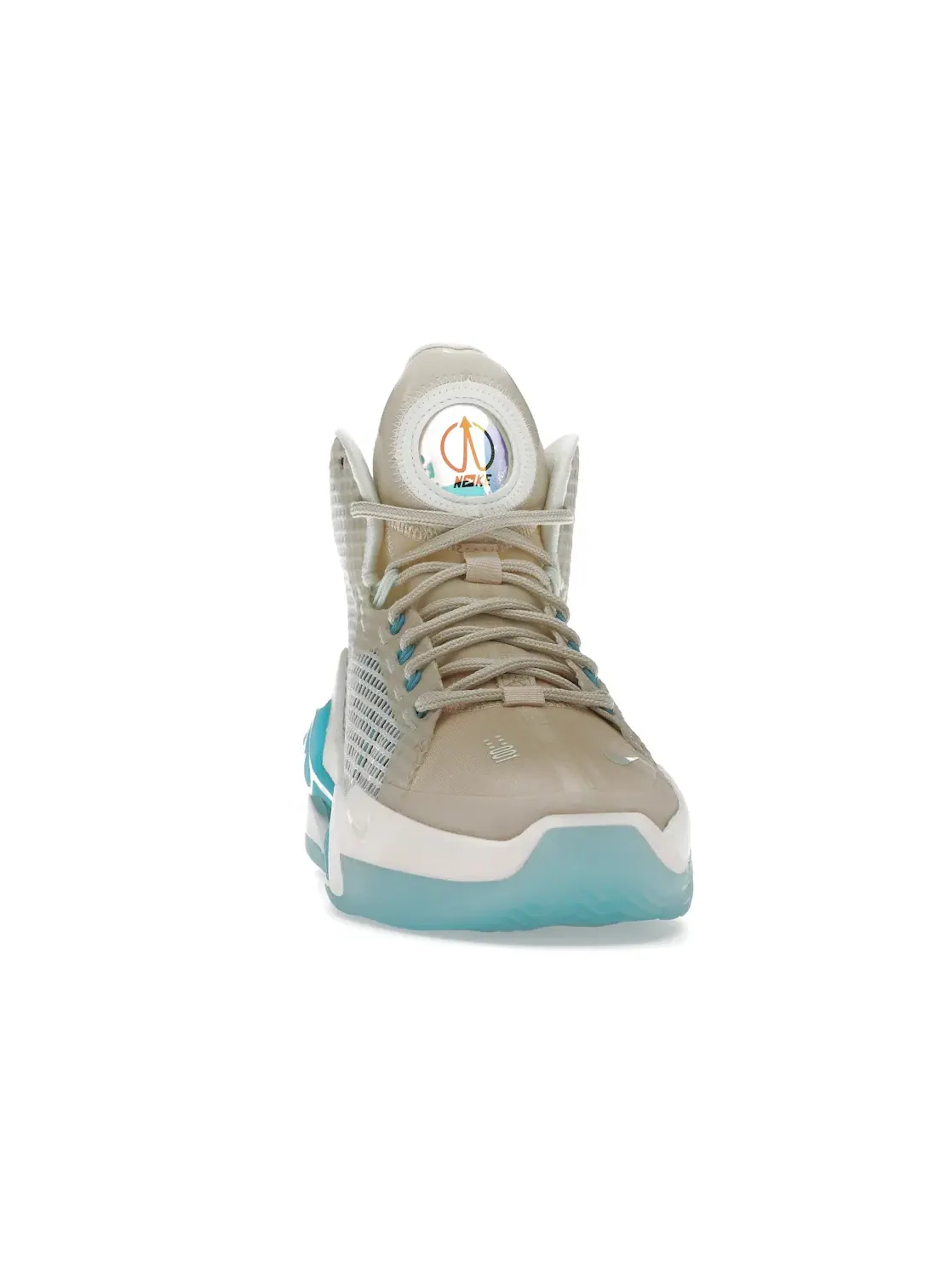 Мужские кроссовки для баскетбола с двойной амортизацией Nike Air Zoom GT Jump Nike — изображение 2 из 4, белый