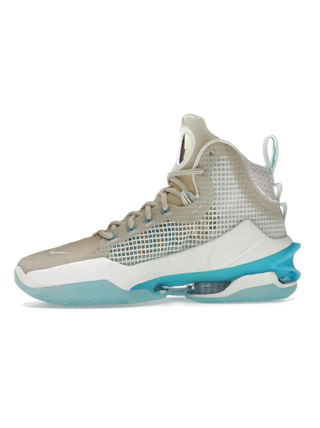 Мужские кроссовки для баскетбола с двойной амортизацией Nike Air Zoom GT Jump Nike — изображение 3 из 4, белый