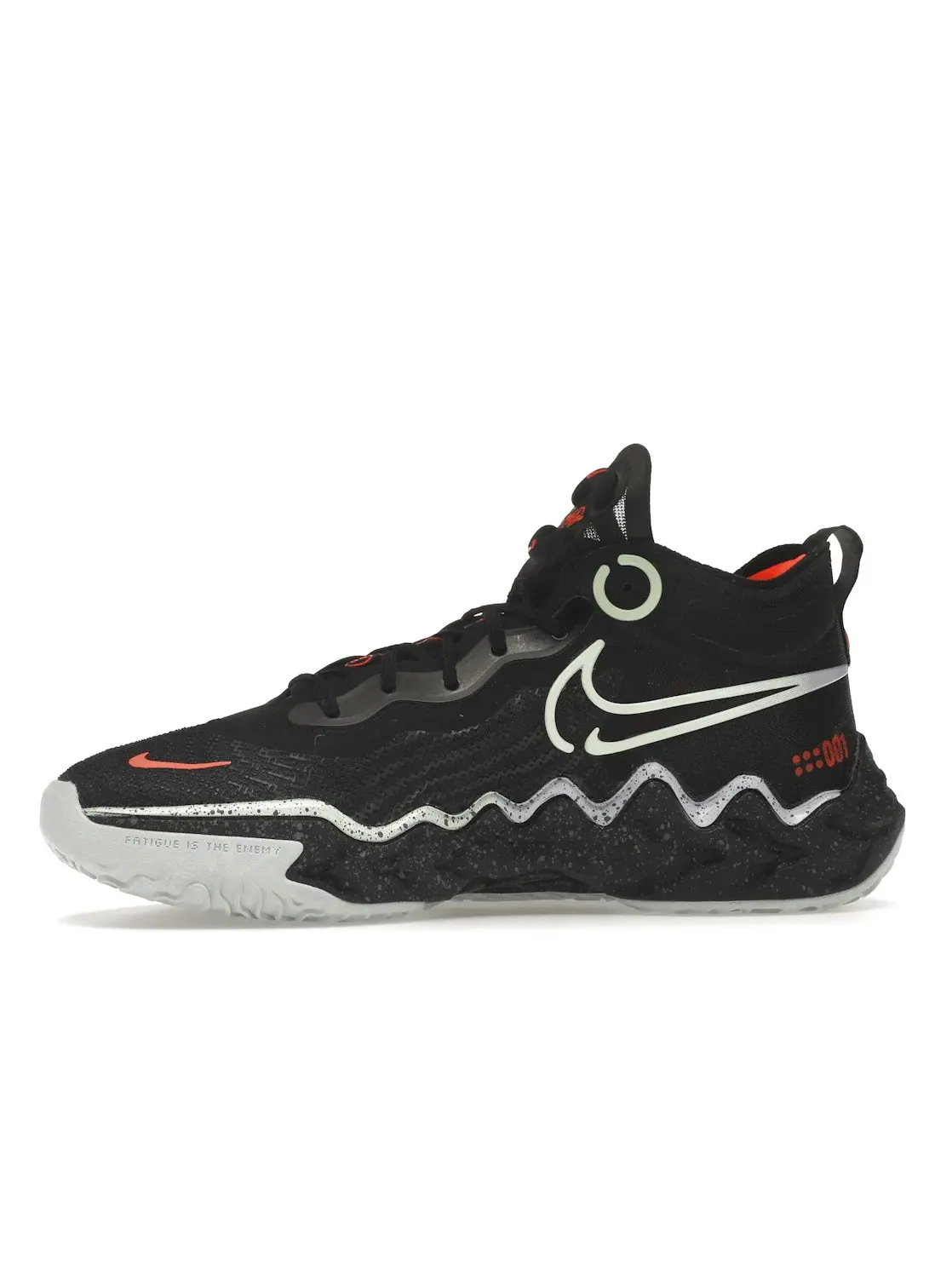 Мужские кроссовки для бега с амортизацией Nike Air Zoom GT Run Nike — изображение 3 из 4, черный/-зеленый