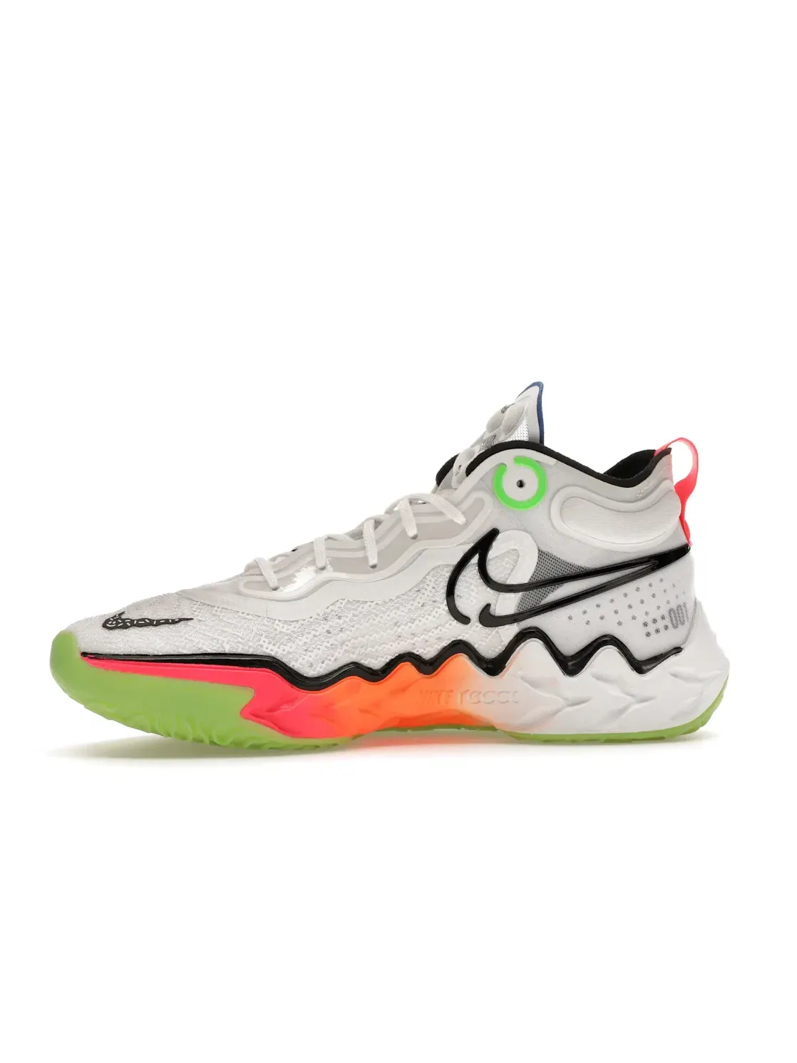 Мужские кроссовки для бега Nike Air Zoom GT Run — изображение 3 из 4, белый мульти неоновый