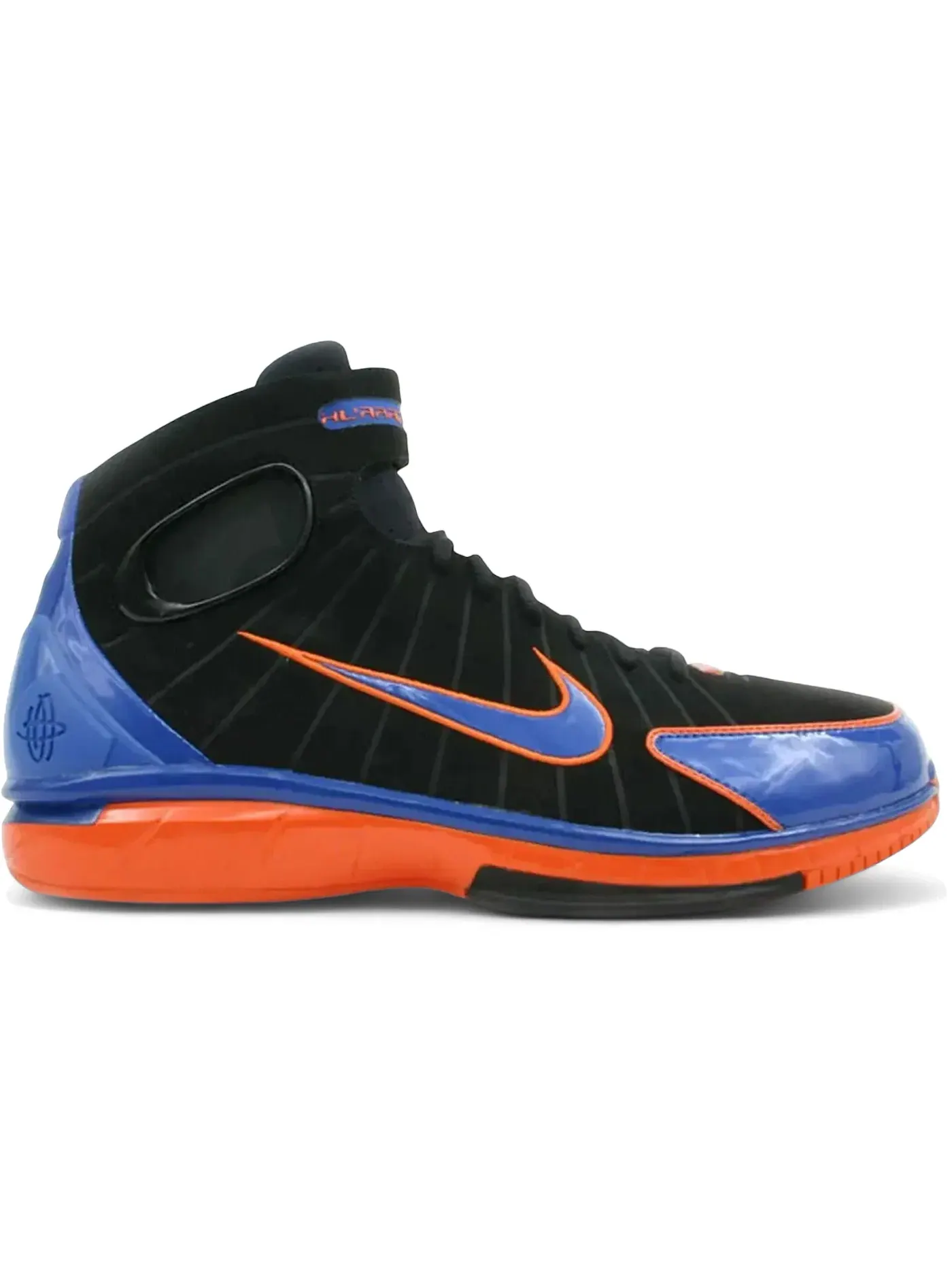 Мужские кроссовки для баскетбола Nike Air Zoom Huarache 2K4 — изображение 1 из 1, черный//оранжевый