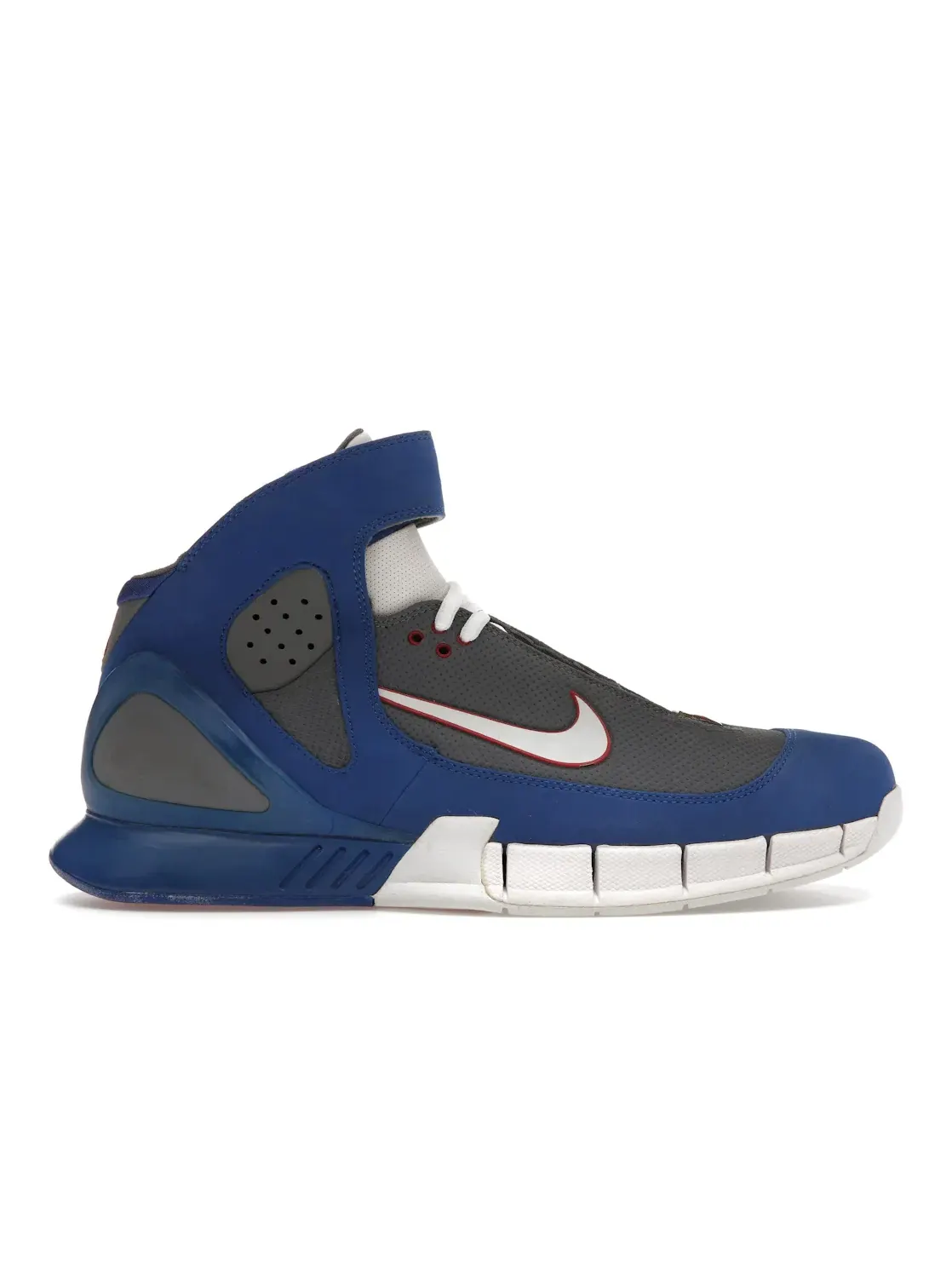 Мужские кроссовки с системой амортизации Nike Air Zoom Huarache 2K5 Nike — изображение 1 из 4, серый/белый--красный