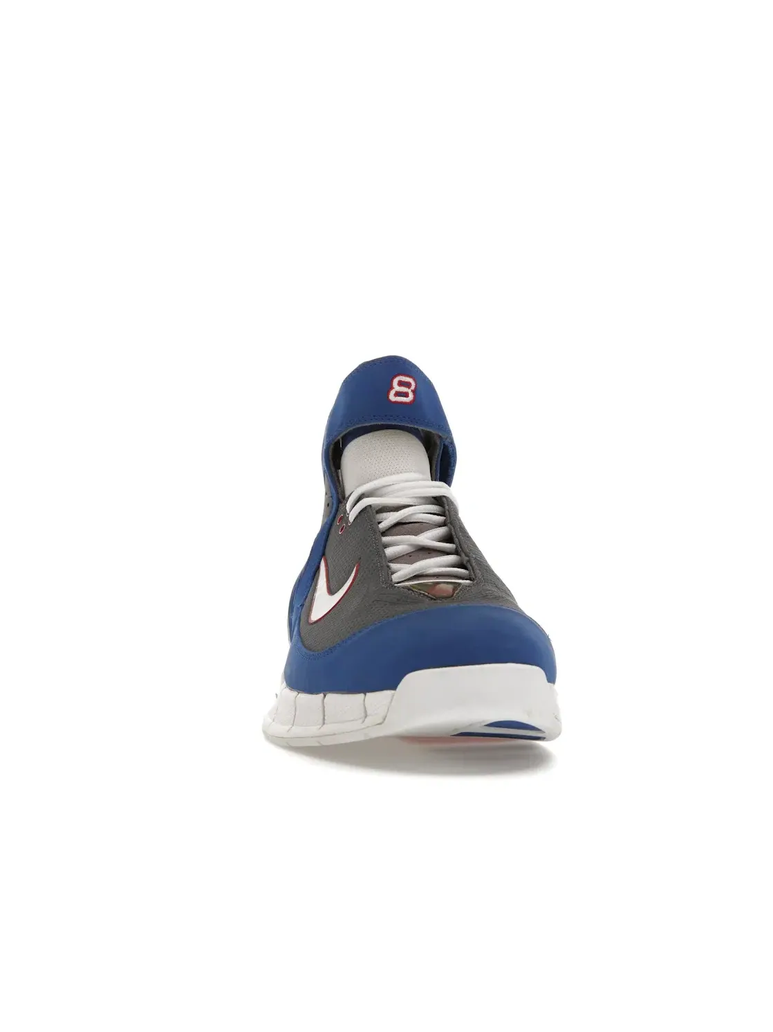 Мужские кроссовки с системой амортизации Nike Air Zoom Huarache 2K5 Nike — изображение 2 из 4, серый/белый--красный