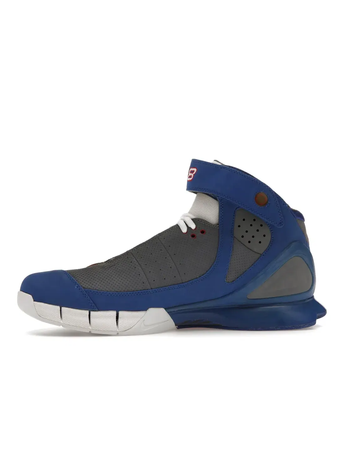 Мужские кроссовки с системой амортизации Nike Air Zoom Huarache 2K5 Nike — изображение 3 из 4, серый/белый--красный