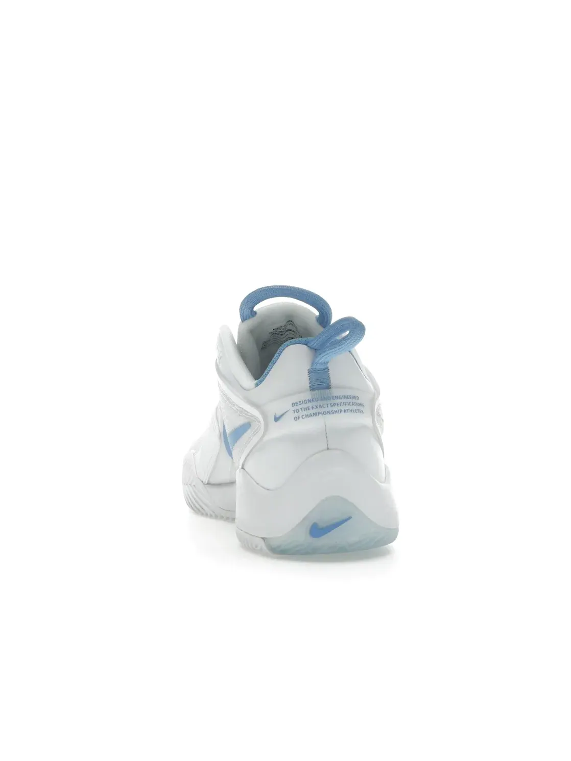 Мужские кроссовки для волейбола Nike Air Zoom HyperAce 3 — изображение 4 из 4, белый синий