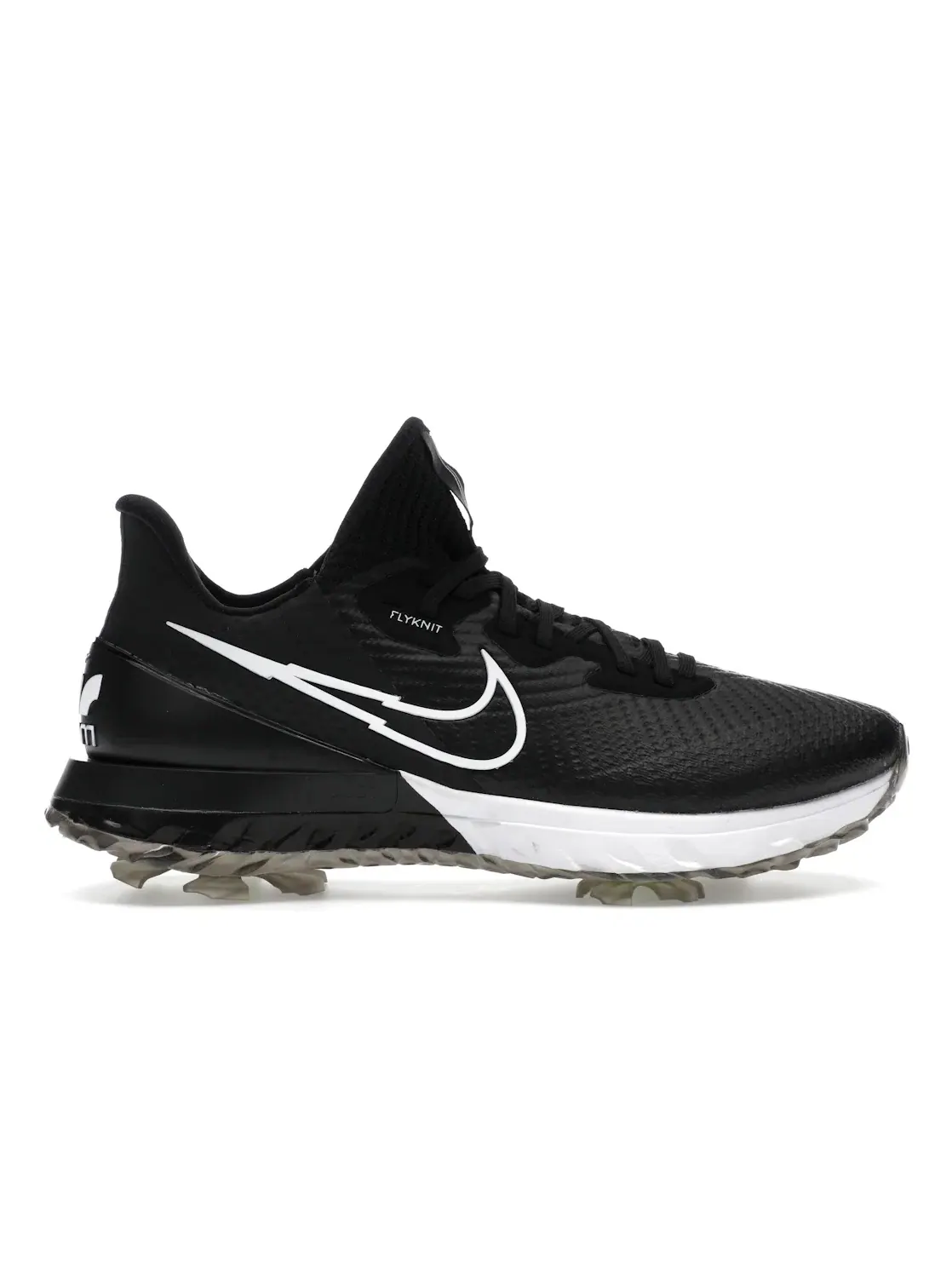 Мужские гольф-ботинки с шипами Nike Air Zoom Infinity Tour Golf — изображение 1 из 4, черный/белый//белый