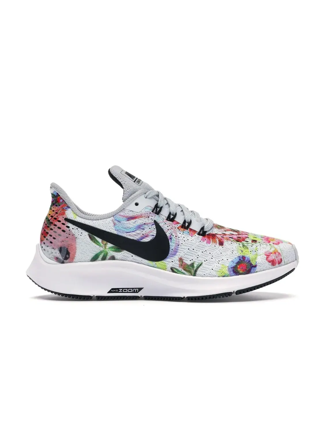 Женские кроссовки для бега Nike Air Zoom Pegasus 35 — изображение 1 из 4, платиновый/черный-белый