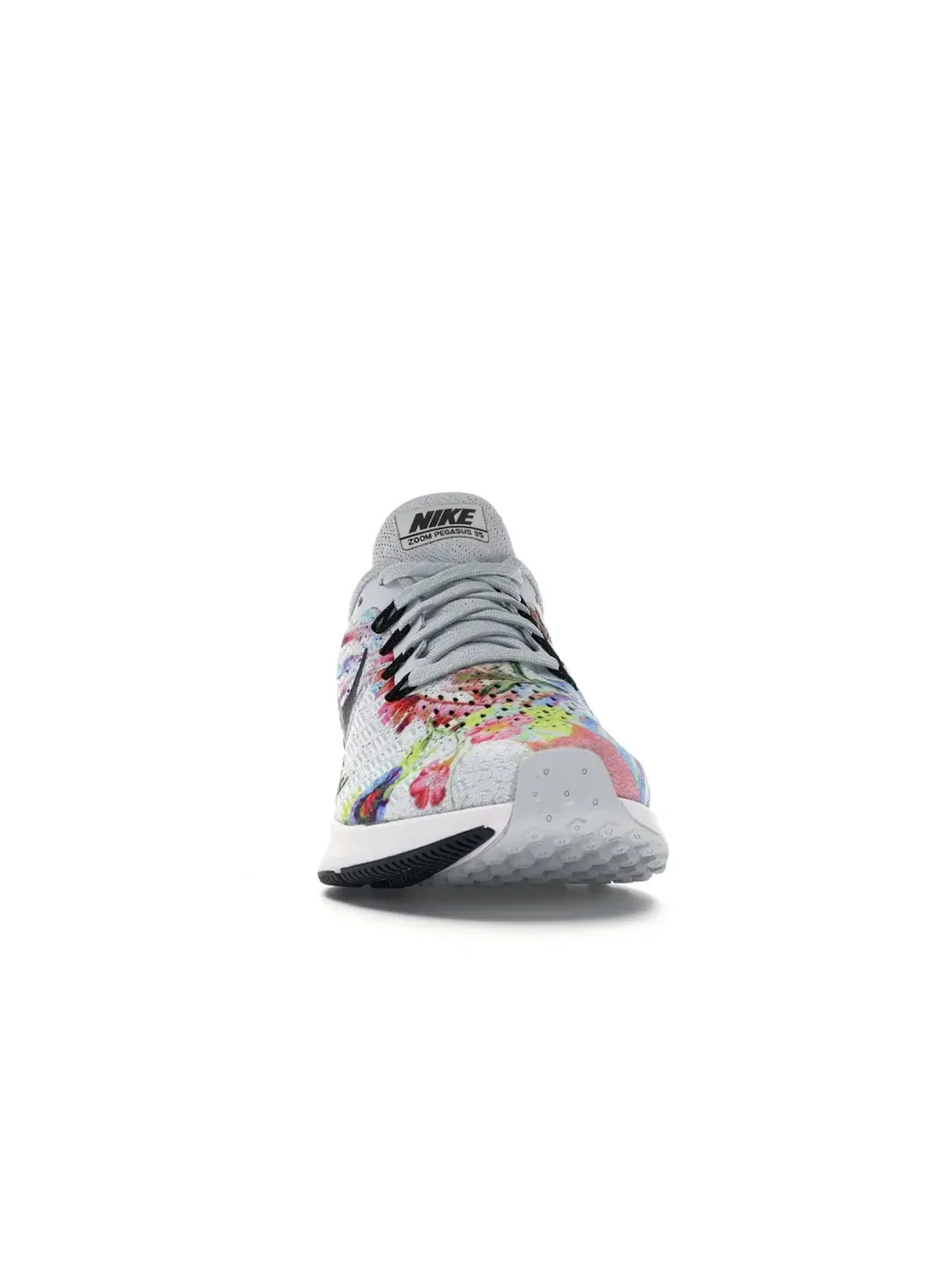 Женские кроссовки для бега Nike Air Zoom Pegasus 35 — изображение 2 из 4, платиновый/черный-белый