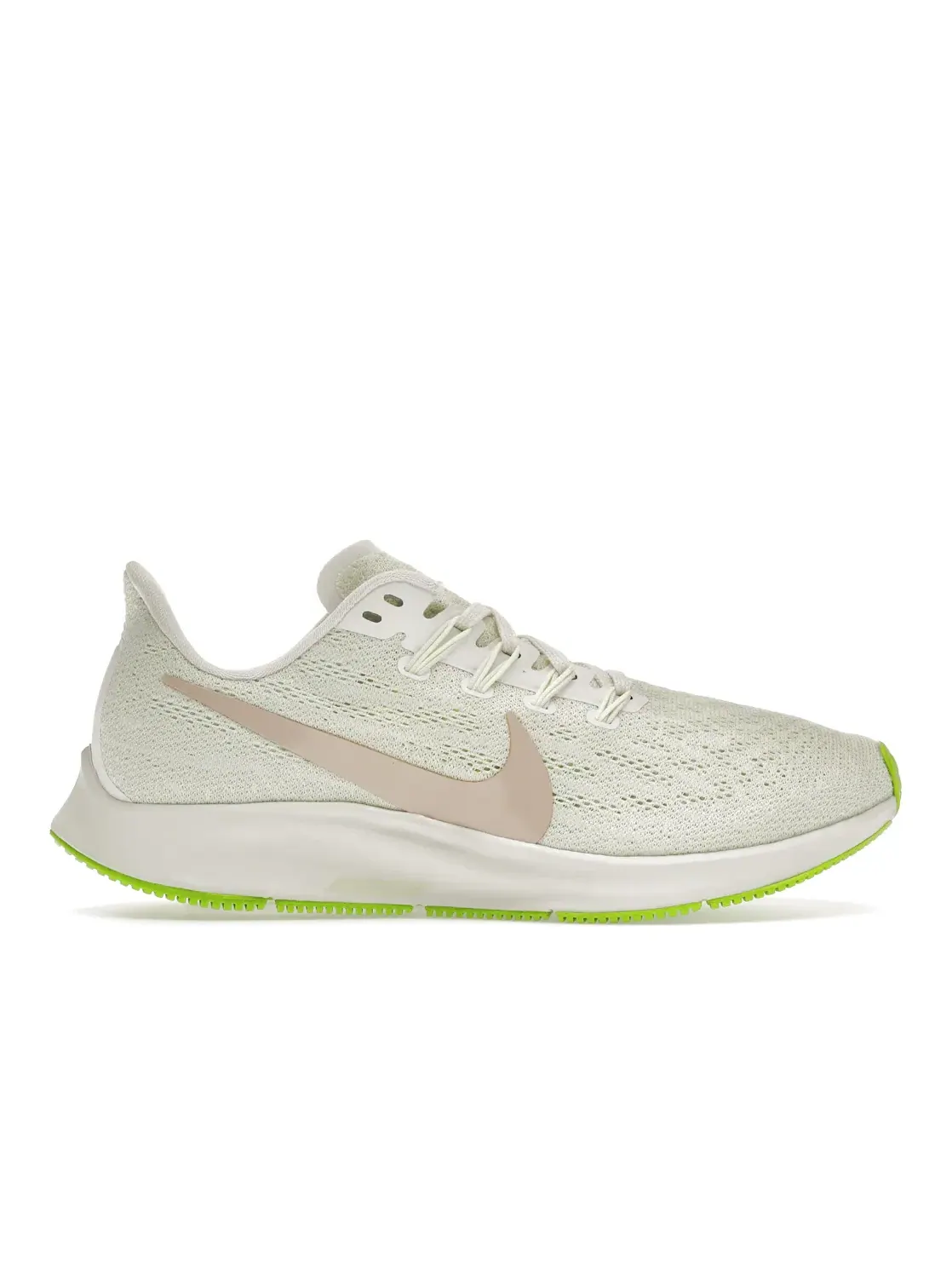 Женские кроссовки для бега с амортизацией Nike Air Zoom Pegasus 36 — изображение 1 из 4, бежевый---зеленый
