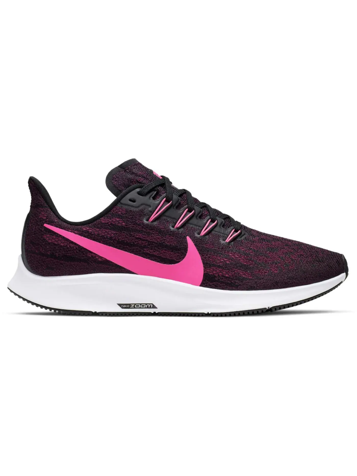 Женские кроссовки для бега Air Zoom Pegasus 36 Nike — изображение 1 из 1, черный//белый/розовый