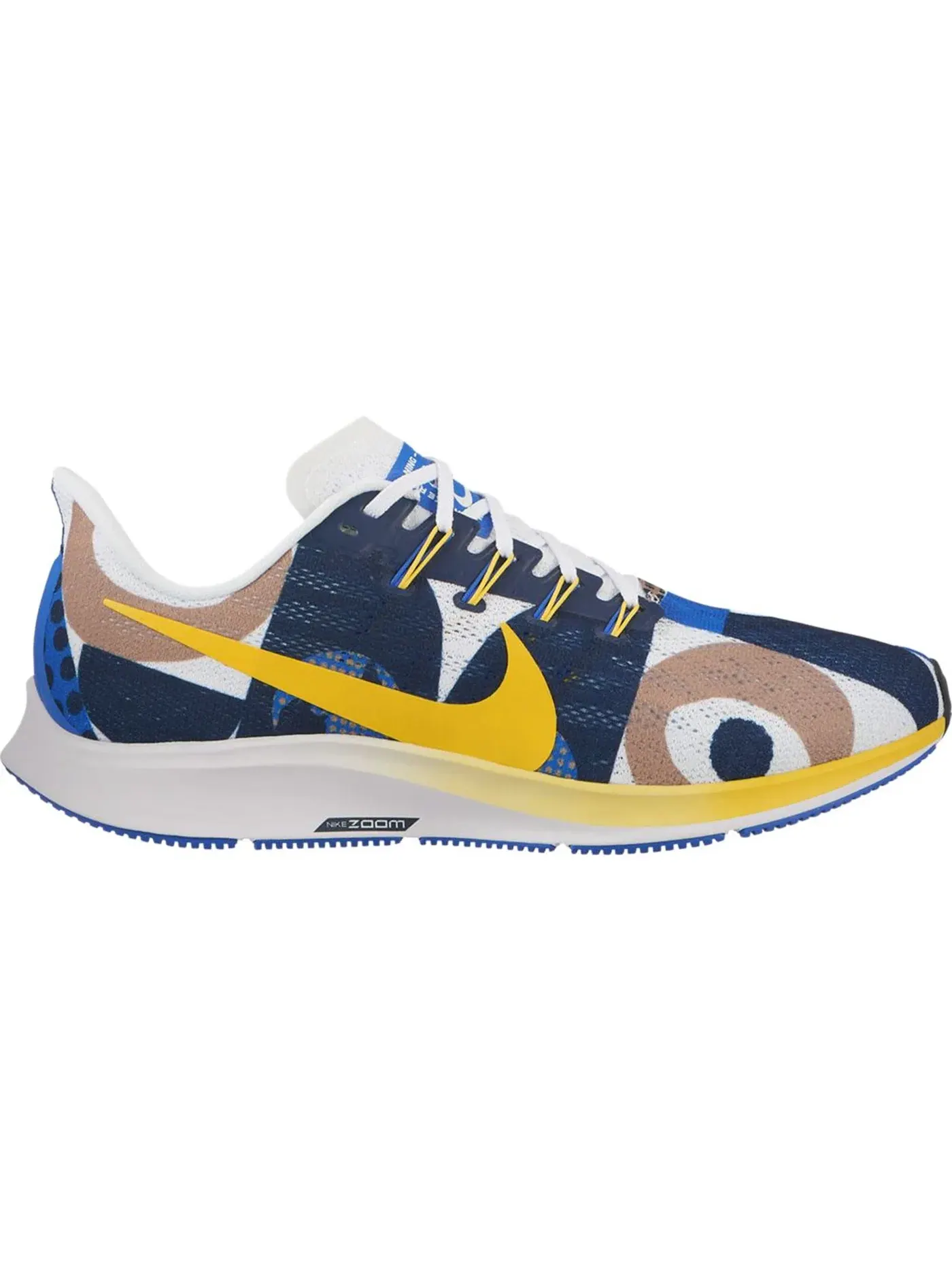 Мужские кроссовки для бега с сетчатым верхом Nike Air Zoom Pegasus 36 — изображение 1 из 1, желтый