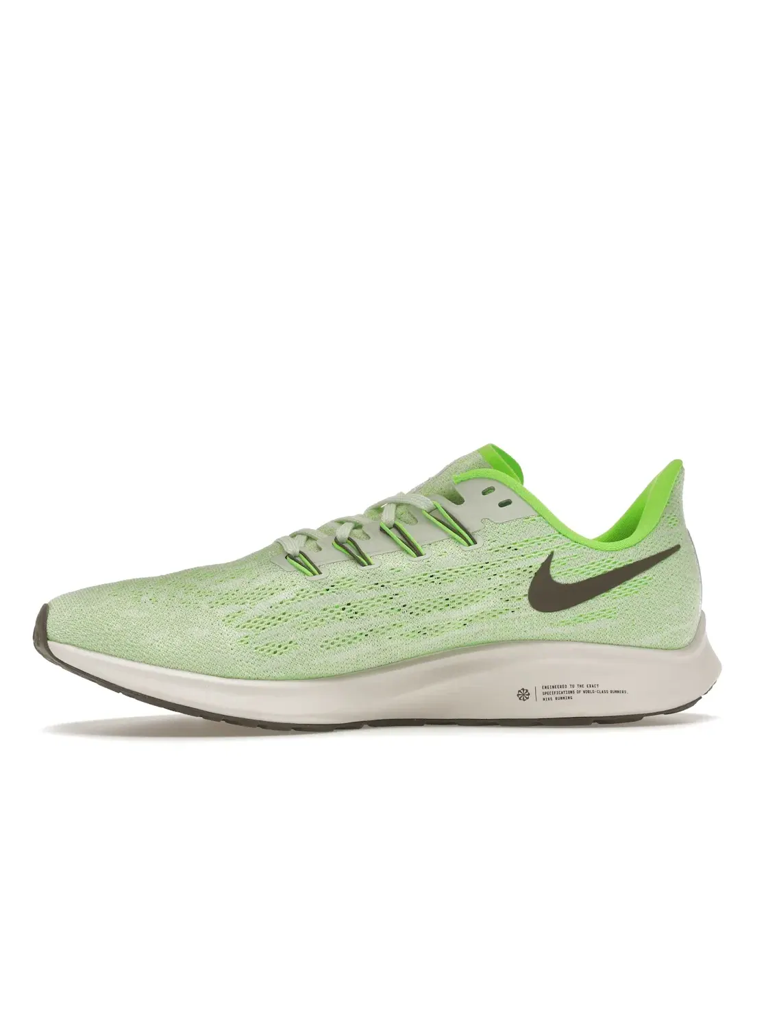 Мужские кроссовки беговые Nike Air Zoom Pegasus 36 — изображение 3 из 4, зеленый