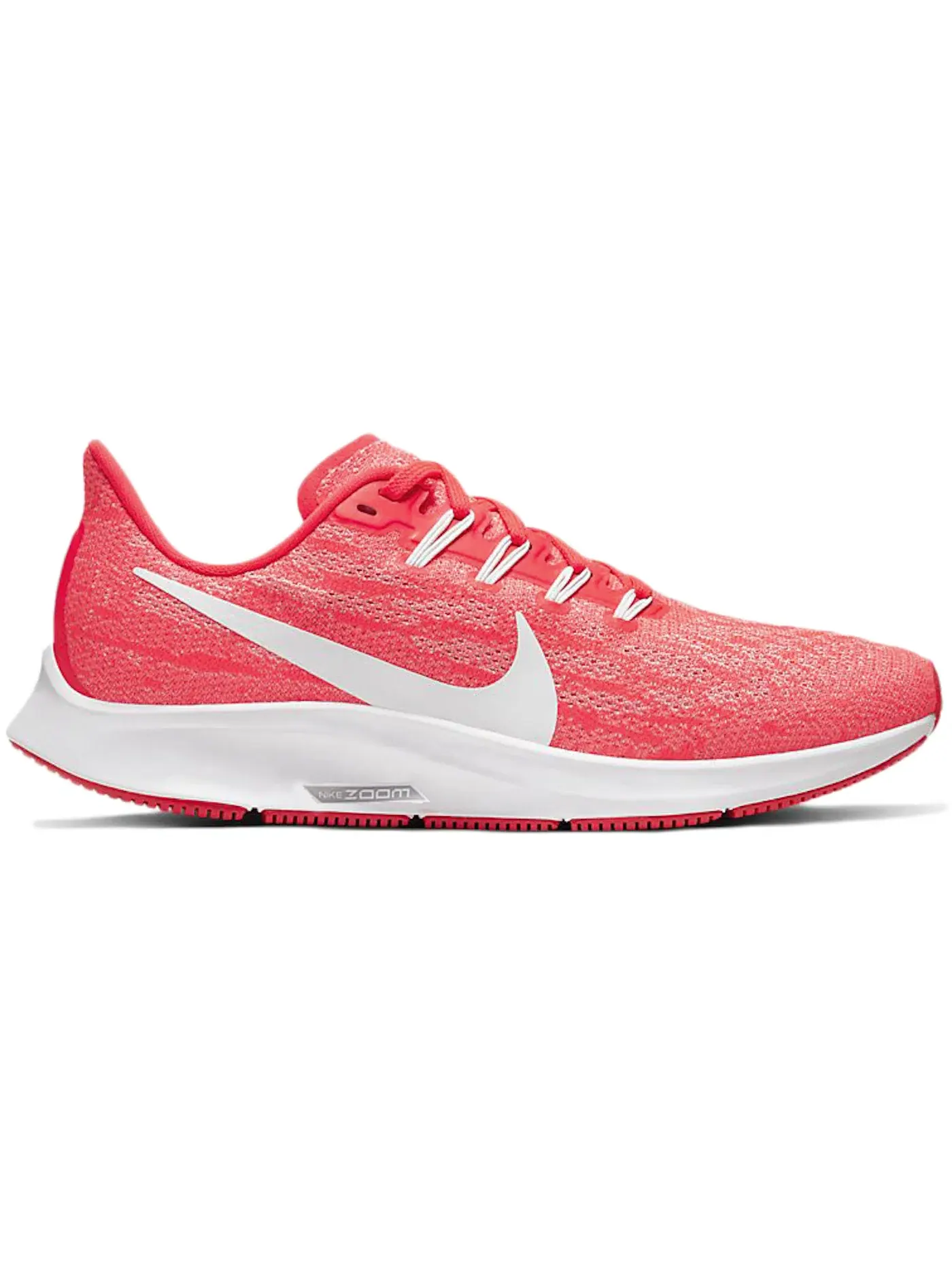Женские кроссовки с амортизацией Nike Air Zoom Pegasus 36 Nike — изображение 1 из 1, платиновый-красный-белый