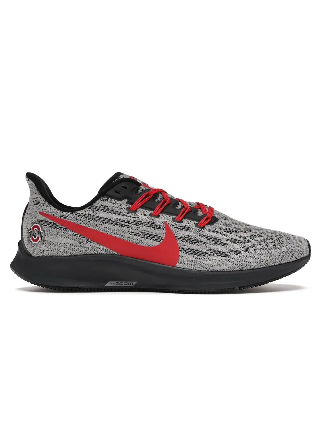 Мужские кроссовки для бега Nike Air Zoom Pegasus 36 Nike — изображение 1 из 4, серый/черный-красный