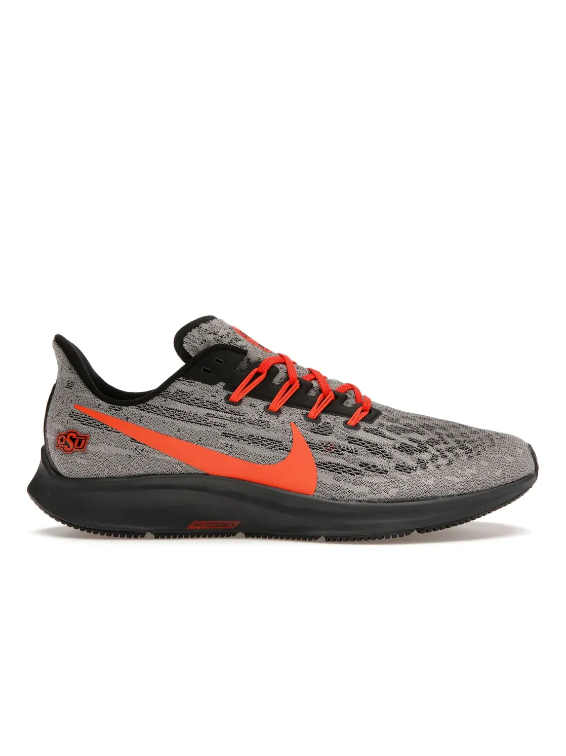 Мужские кроссовки для бега Nike Air Zoom Pegasus 36 Nike — изображение 1 из 4, серый/черный-оранжевый