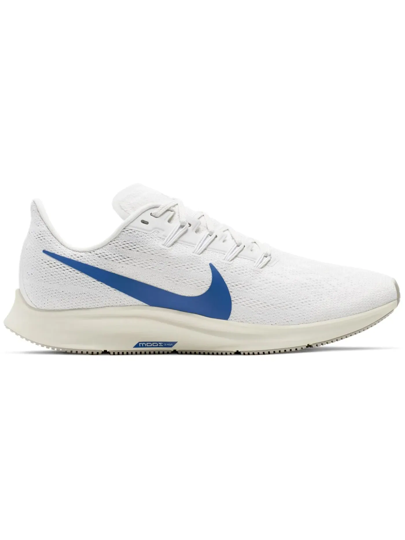 Мужские кроссовки с амортизацией Nike Air Zoom Pegasus 36 Nike — изображение 1 из 1, платиновый/белый