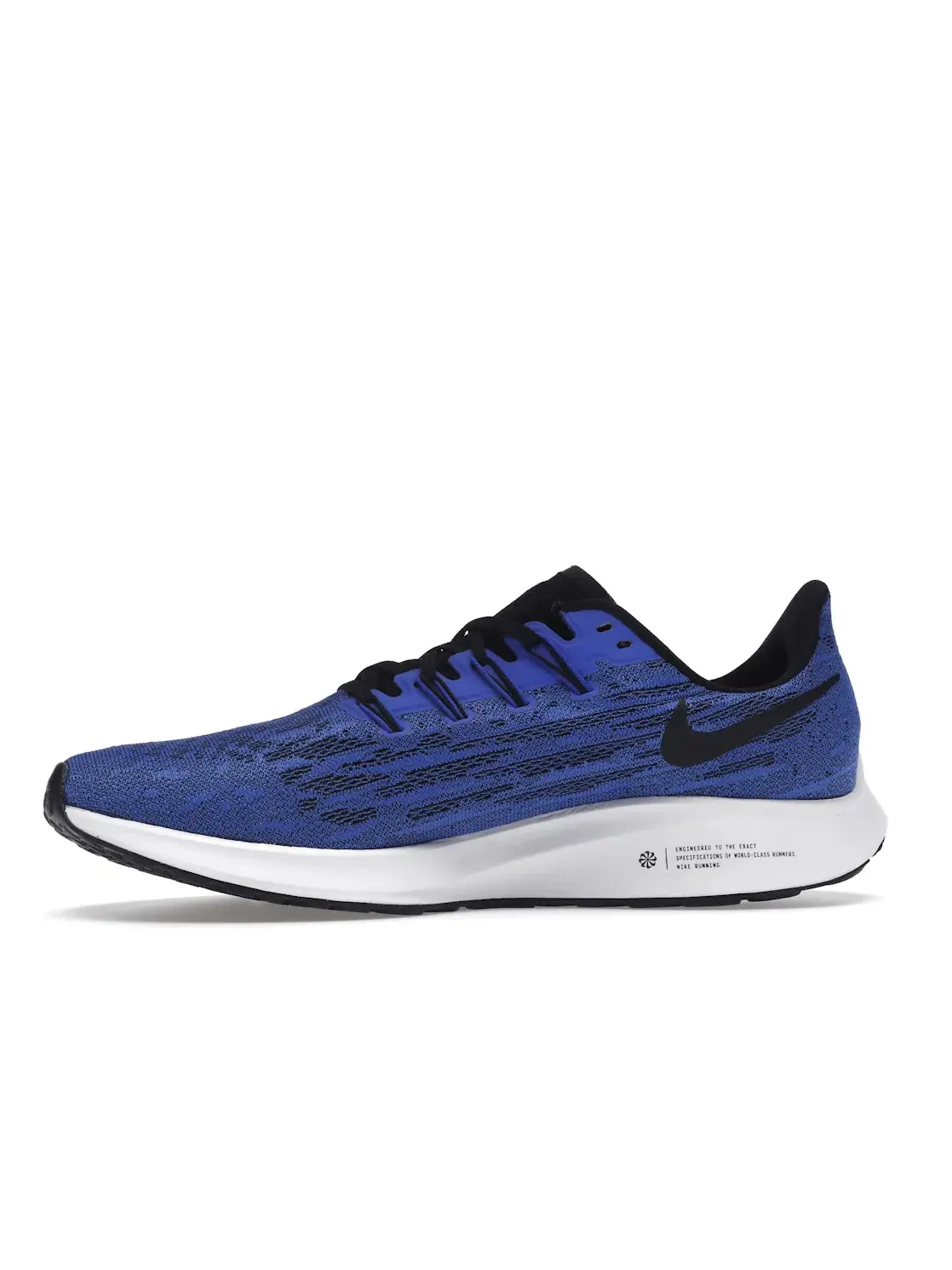 Мужские кроссовки с амортизацией Nike Air Zoom Pegasus 36 — изображение 3 из 4, синий/белый-черный