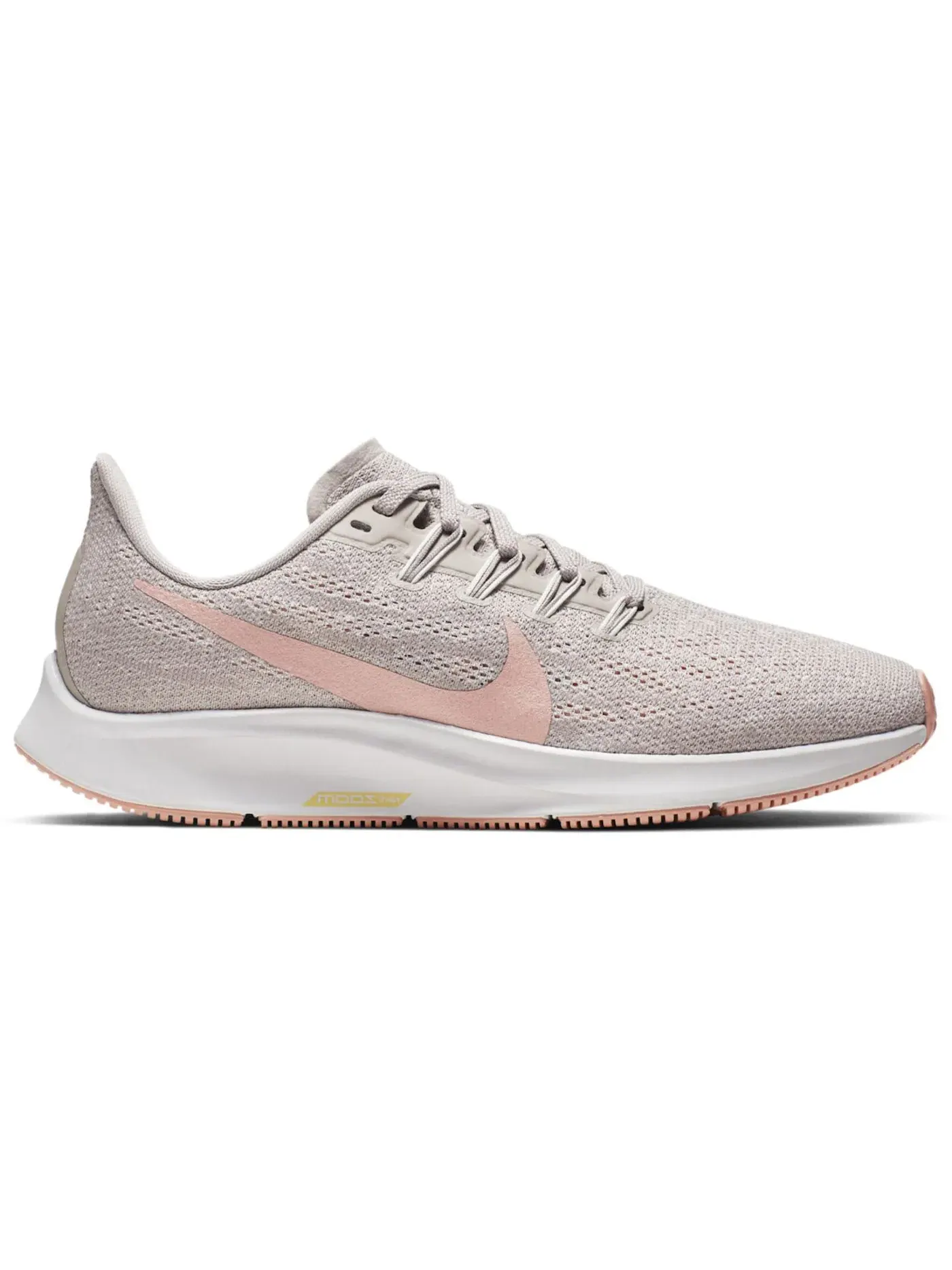 Женские кроссовки для бега Nike Air Zoom Pegasus 36 — изображение 1 из 1, серый/золотистый/розовый