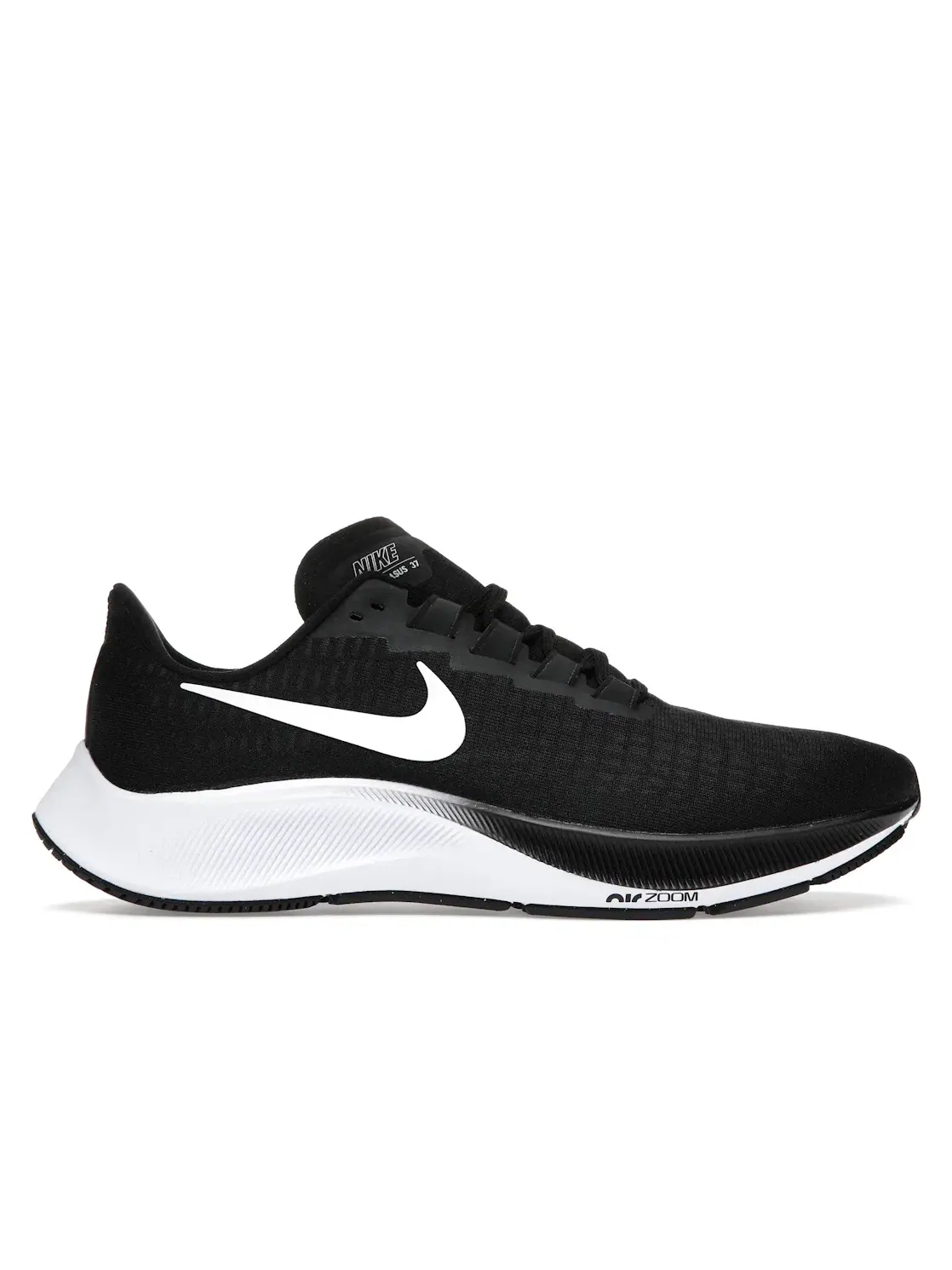 Мужские кроссовки для бега с технологией Zoom Air Nike Air Zoom Pegasus 37 Nike — изображение 1 из 4, черный/белый