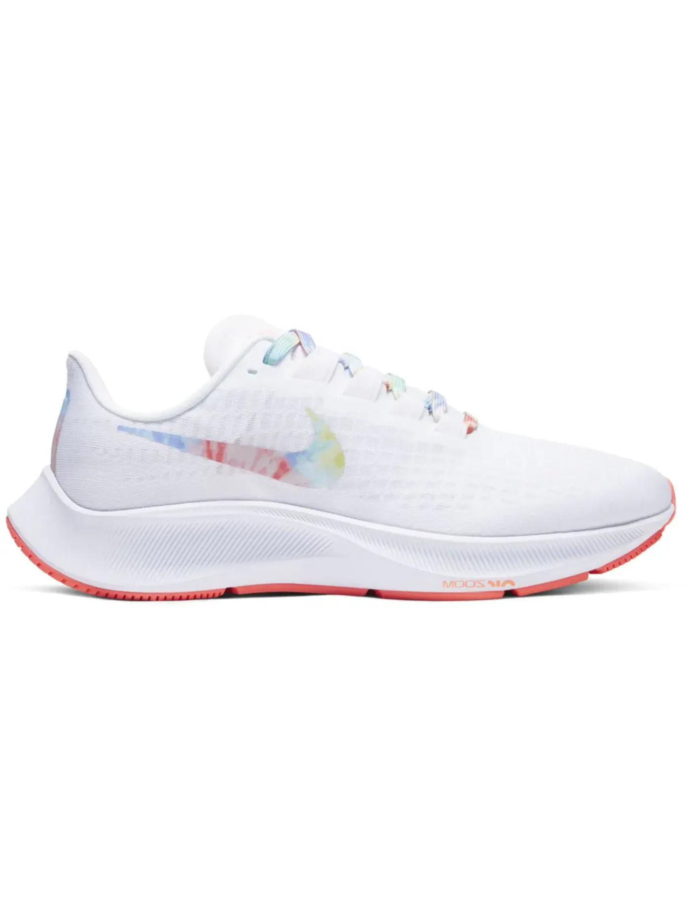 Женские кроссовки для бега Nike Air Zoom Pegasus 37 — изображение 1 из 1, белый/яркий/мульти