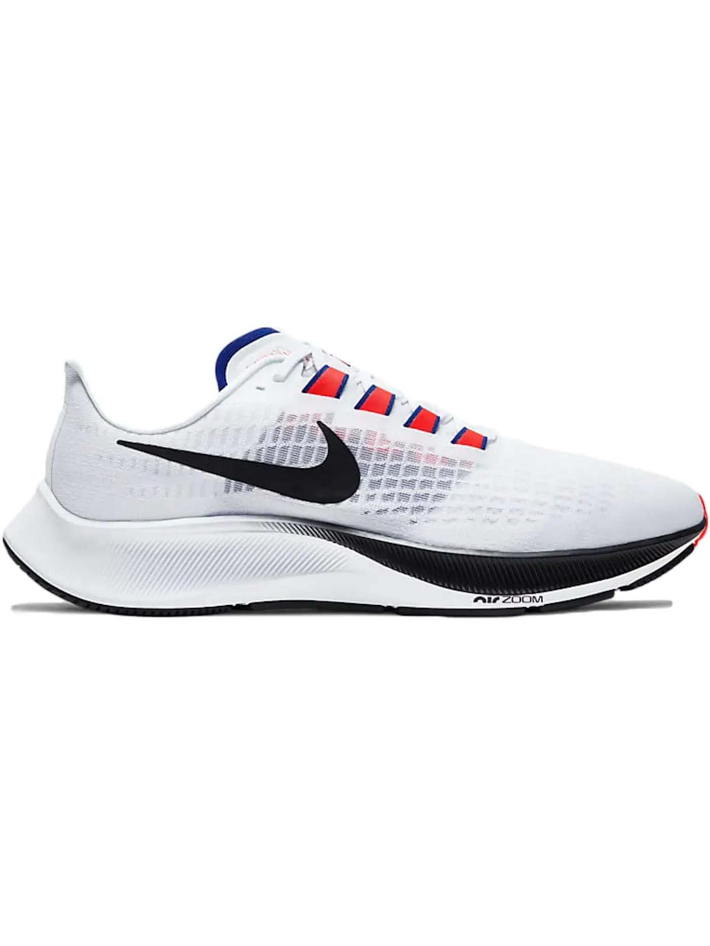Мужские кроссовки для бега с амортизацией Air Zoom Pegasus 37 Nike — изображение 1 из 1, белый//яркий/черный