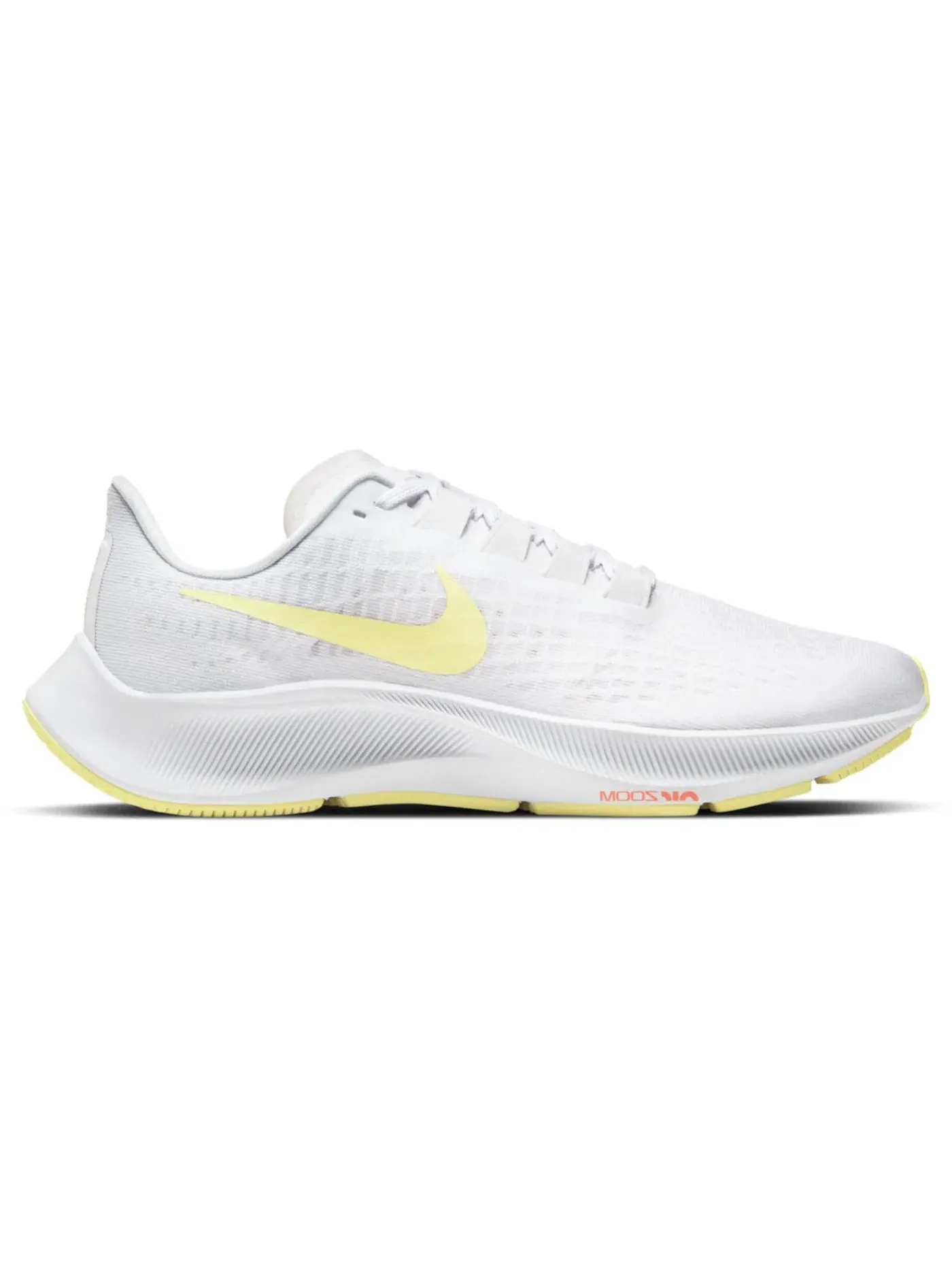 Женские кроссовки для бега Nike Air Zoom Pegasus 37 — изображение 1 из 1, белый/яркий/светлый