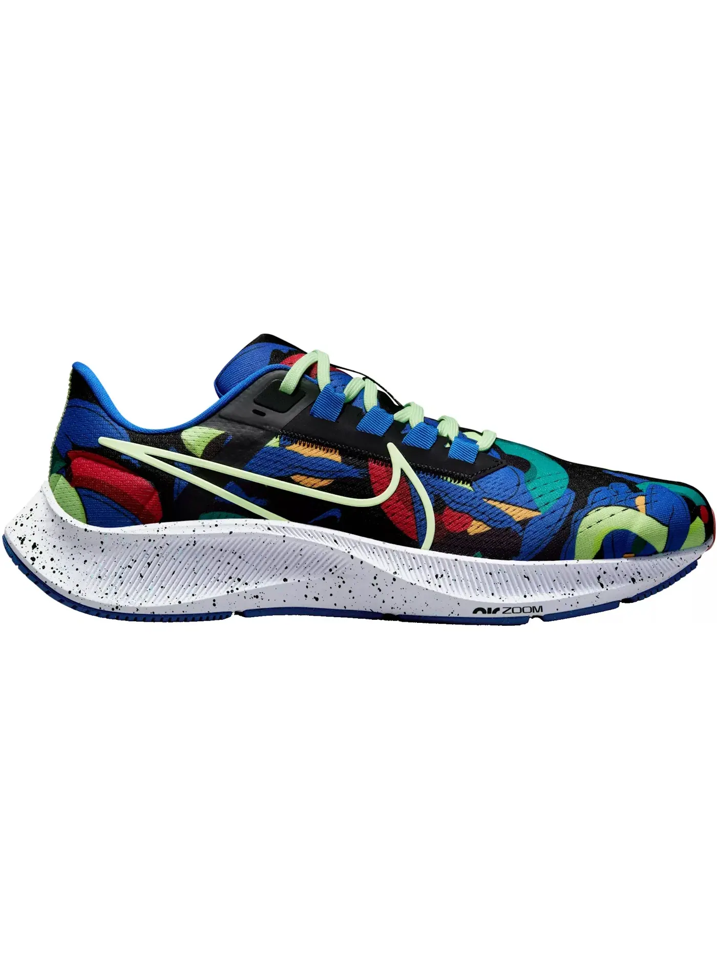 Мужские кроссовки беговые Nike Air Zoom Pegasus 38 Nike — изображение 1 из 1, черный/синий-яркий