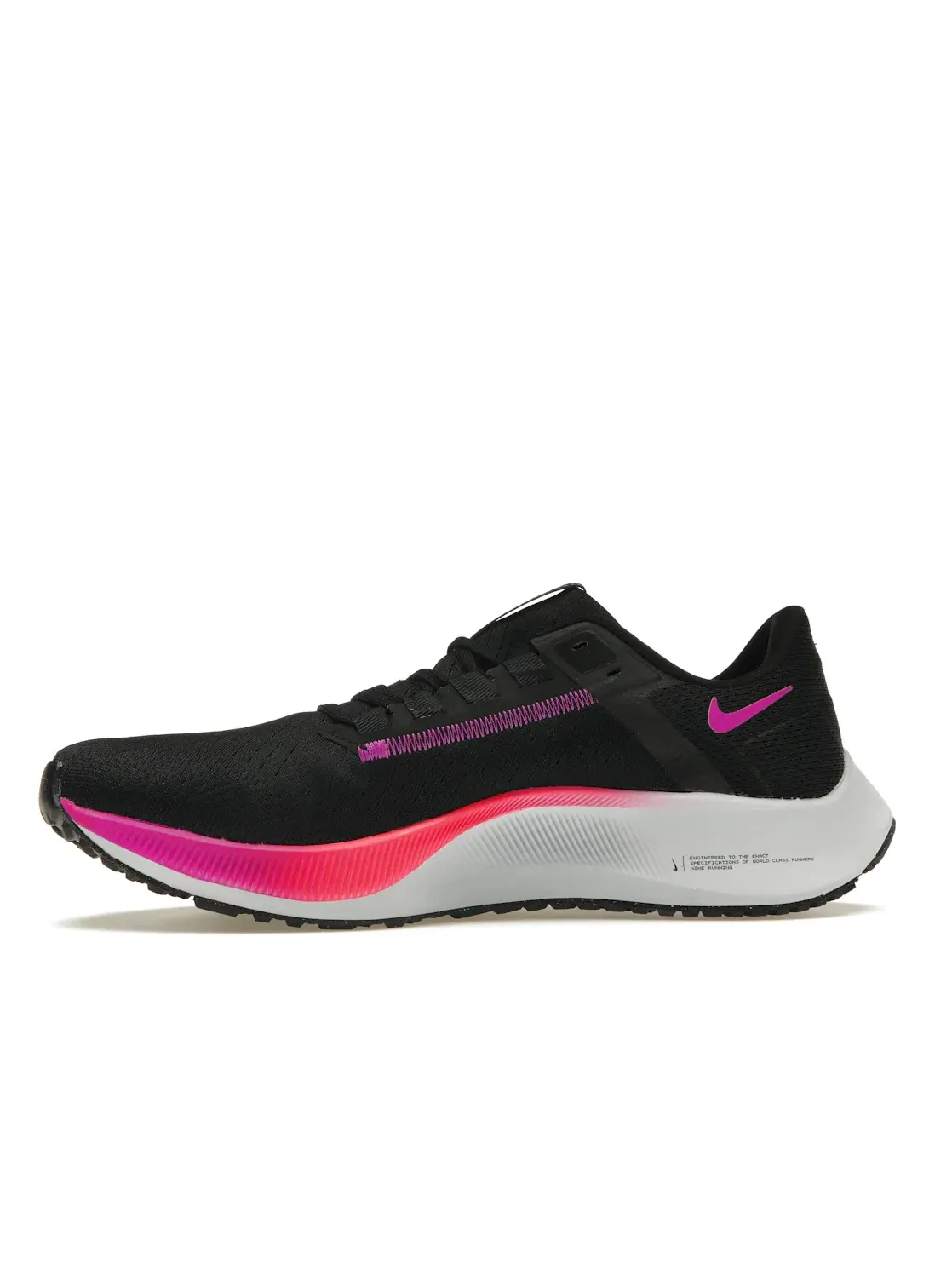 Мужские кроссовки для бега Nike Air Zoom Pegasus 38 Nike — изображение 3 из 4, черный/черный/фиолетовый