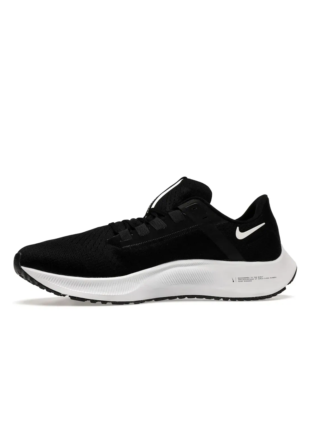 Мужские кроссовки для бега с амортизацией Nike Air Zoom Pegasus 38 Nike — изображение 3 из 4, черный/--белый