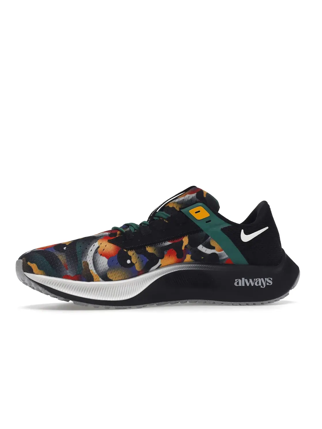 Мужские кроссовки для бега с амортизацией Nike Air Zoom Pegasus 38 Nike — изображение 3 из 4, мульти//черный