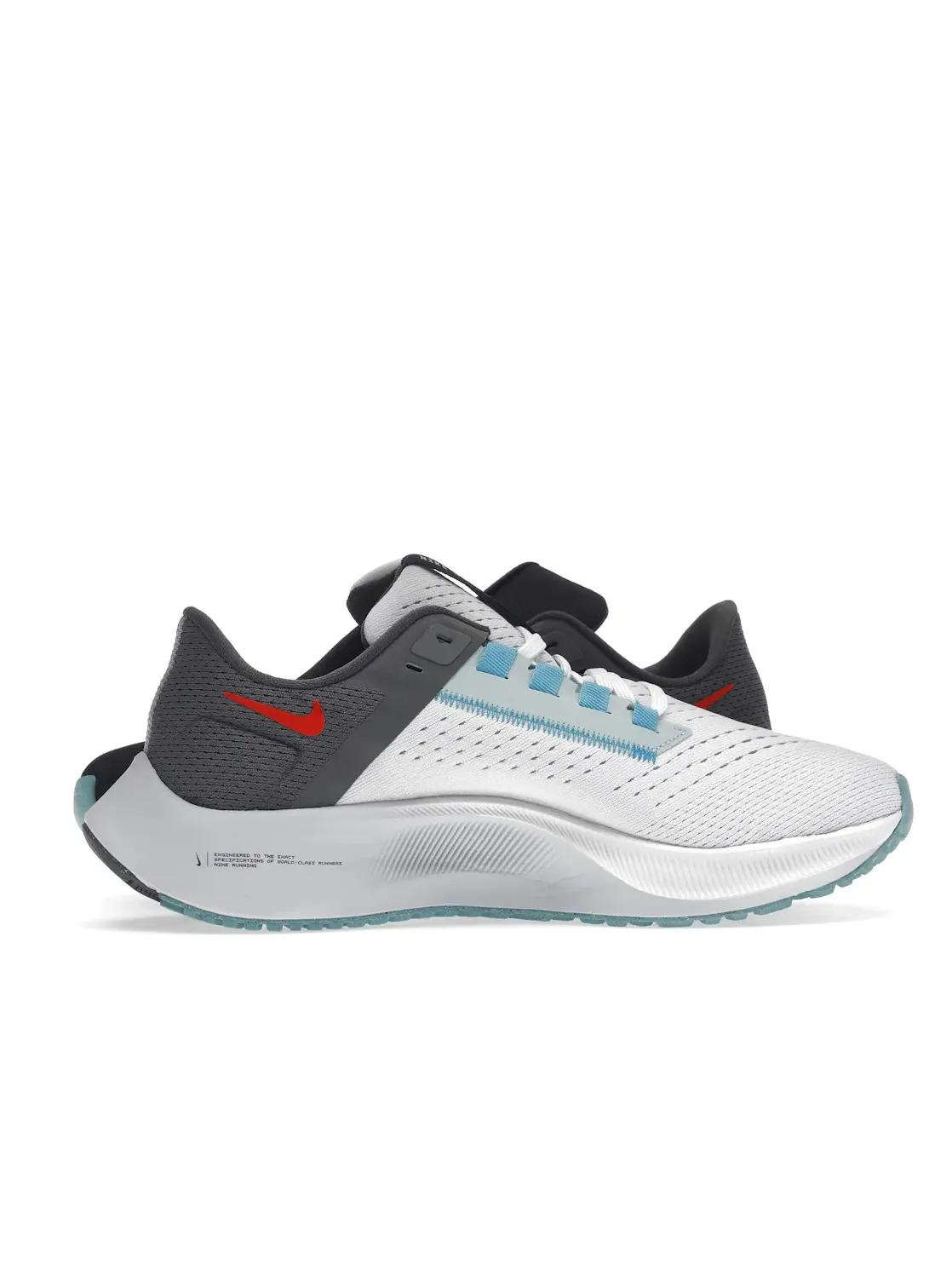 Женские кроссовки для бега Nike Air Zoom Pegasus 38 LE — изображение 3 из 4, темный серый/белый