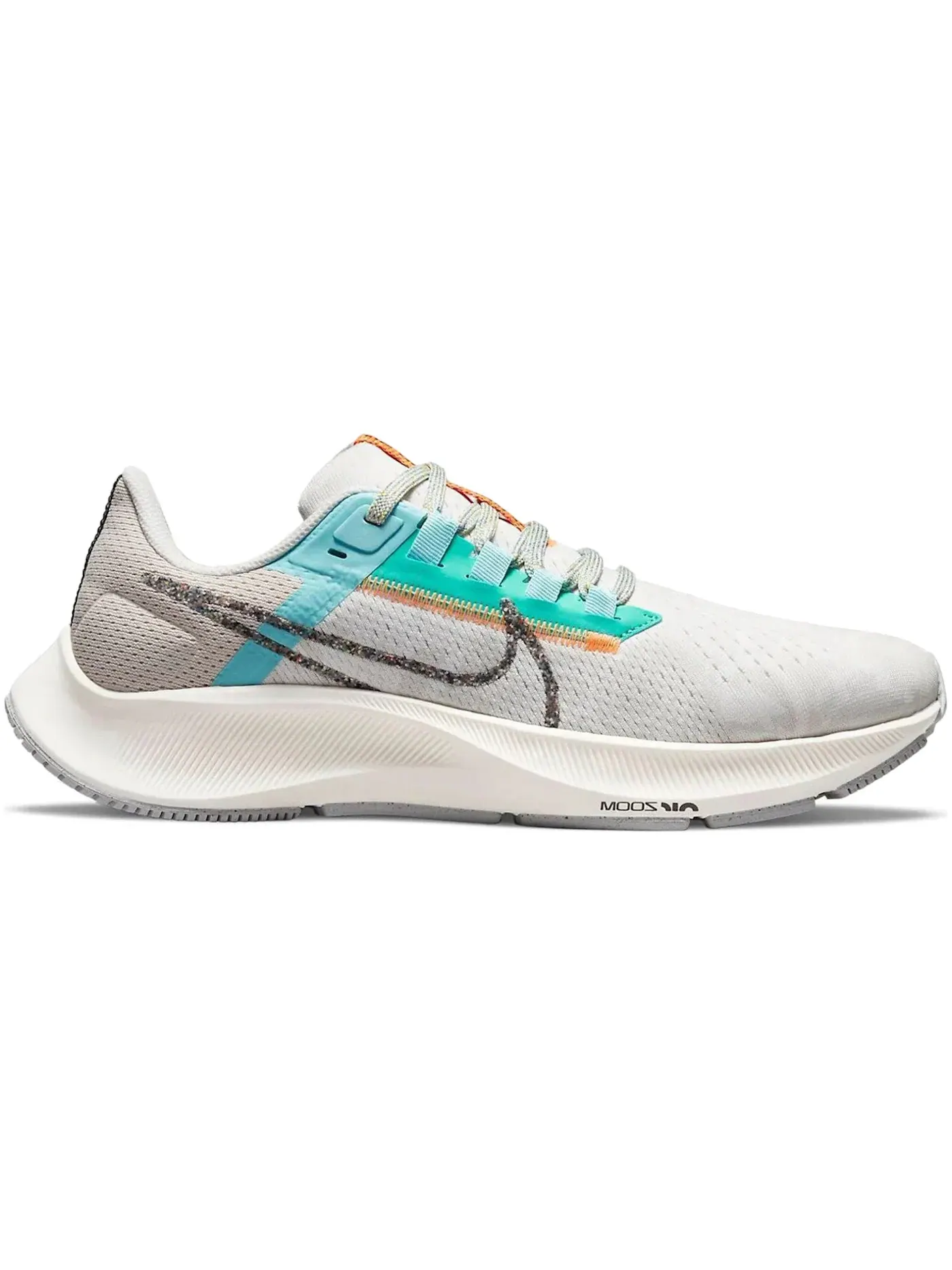 Женские кроссовки для бега Nike Air Zoom Pegasus 38 MFS Nike — изображение 1 из 1, белый светлый мульти