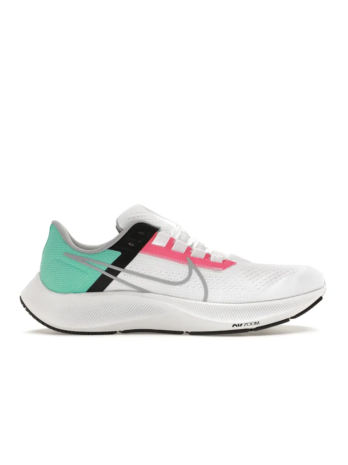 Мужские кроссовки для бега Nike Air Zoom Pegasus 38 Nike — изображение 1 из 4, белый/серый/розовый