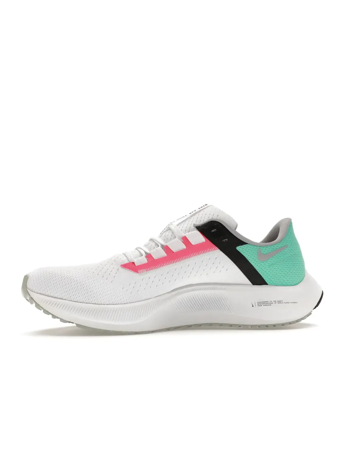 Мужские кроссовки для бега Nike Air Zoom Pegasus 38 Nike — изображение 3 из 4, белый/серый/розовый
