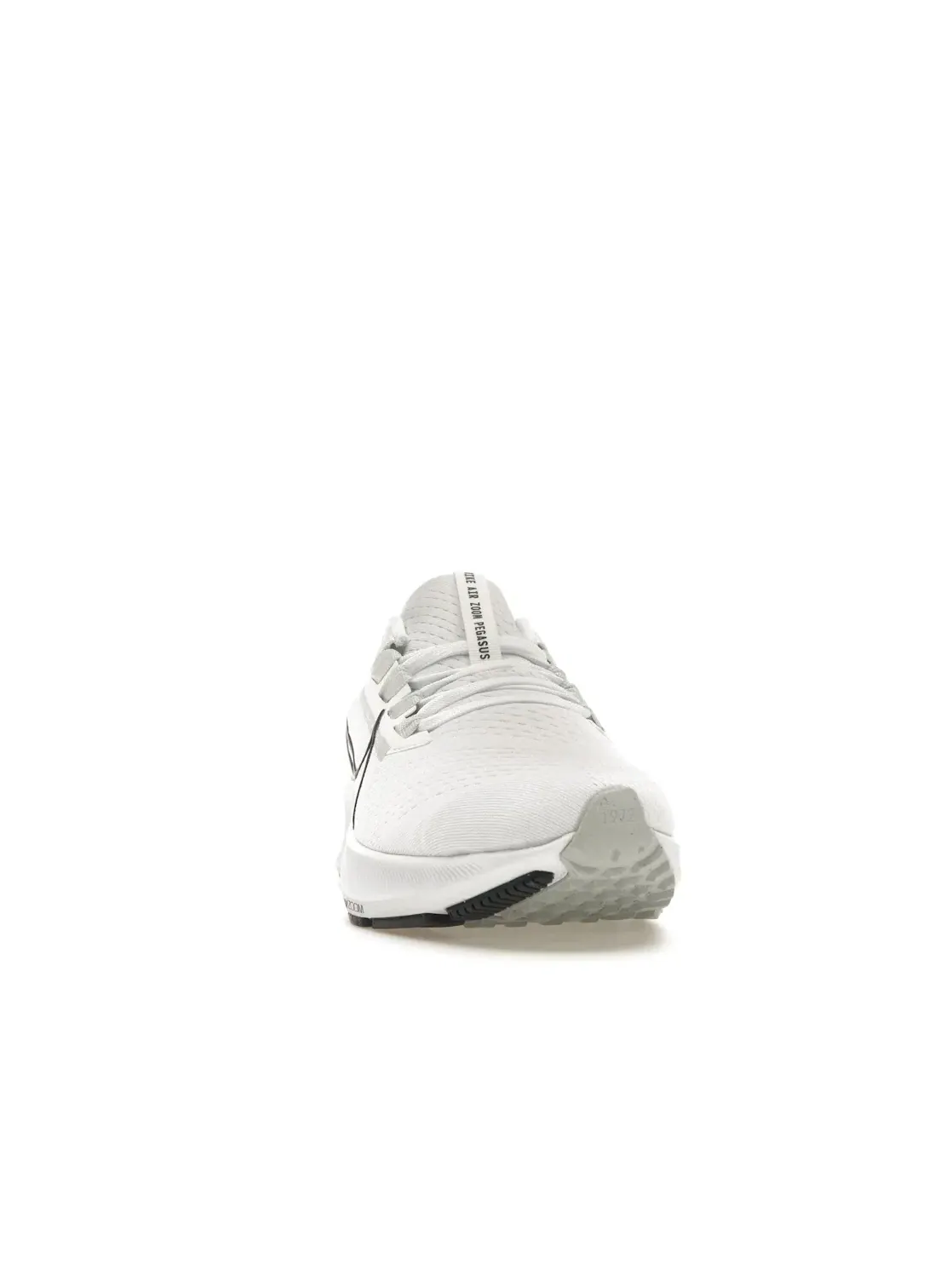 Мужские кроссовки для бега с амортизацией Nike Air Zoom Pegasus 38 — изображение 2 из 4, белый/платиновый--черный