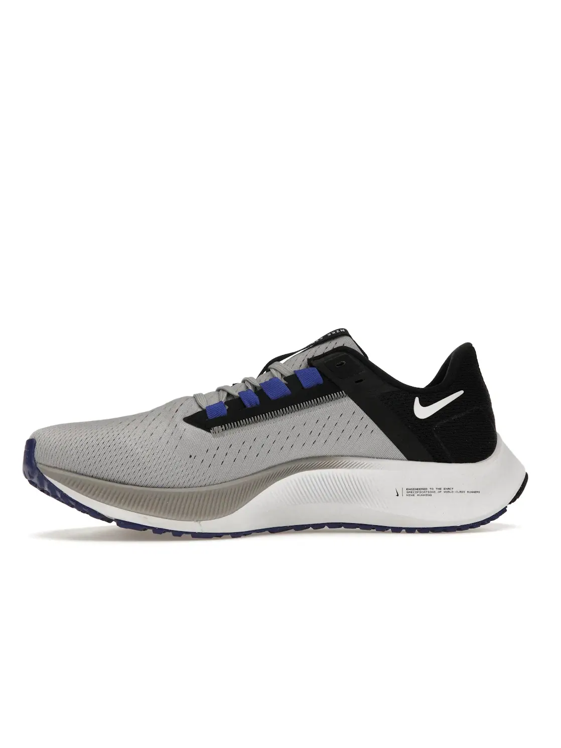 Мужские кроссовки для бега Nike Air Zoom Pegasus 38 — изображение 3 из 4, серый/черный//белый