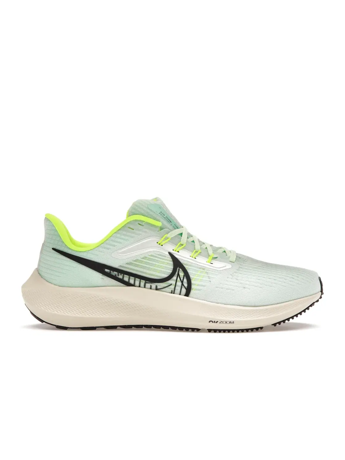 Женские кроссовки для бега Nike Air Zoom Pegasus 39 — изображение 1 из 4, зеленый/фиолетовый