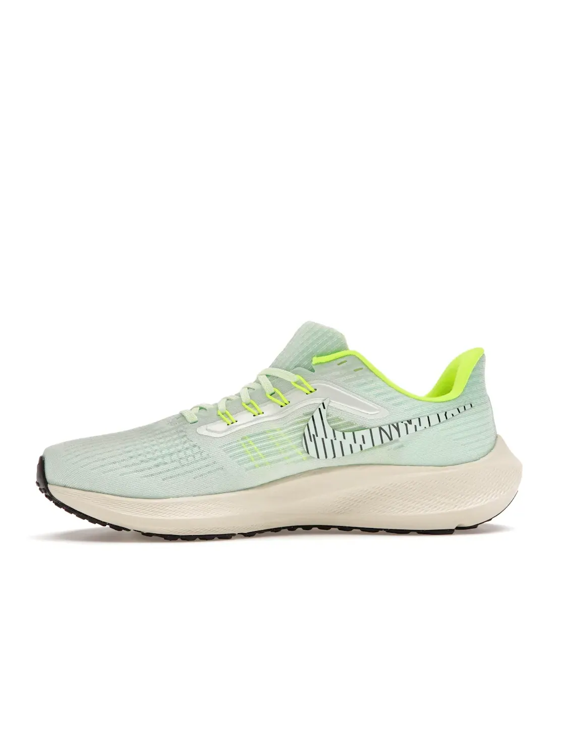 Женские кроссовки для бега Nike Air Zoom Pegasus 39 — изображение 3 из 4, зеленый/фиолетовый