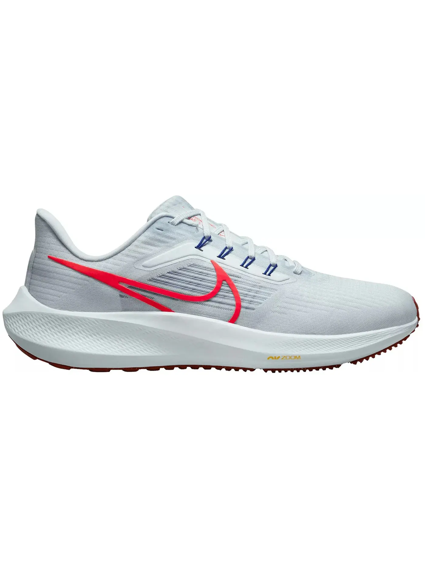 Мужские кроссовки с амортизацией Nike Air Zoom Pegasus 39 Nike — изображение 1 из 1, серый//темный/яркий