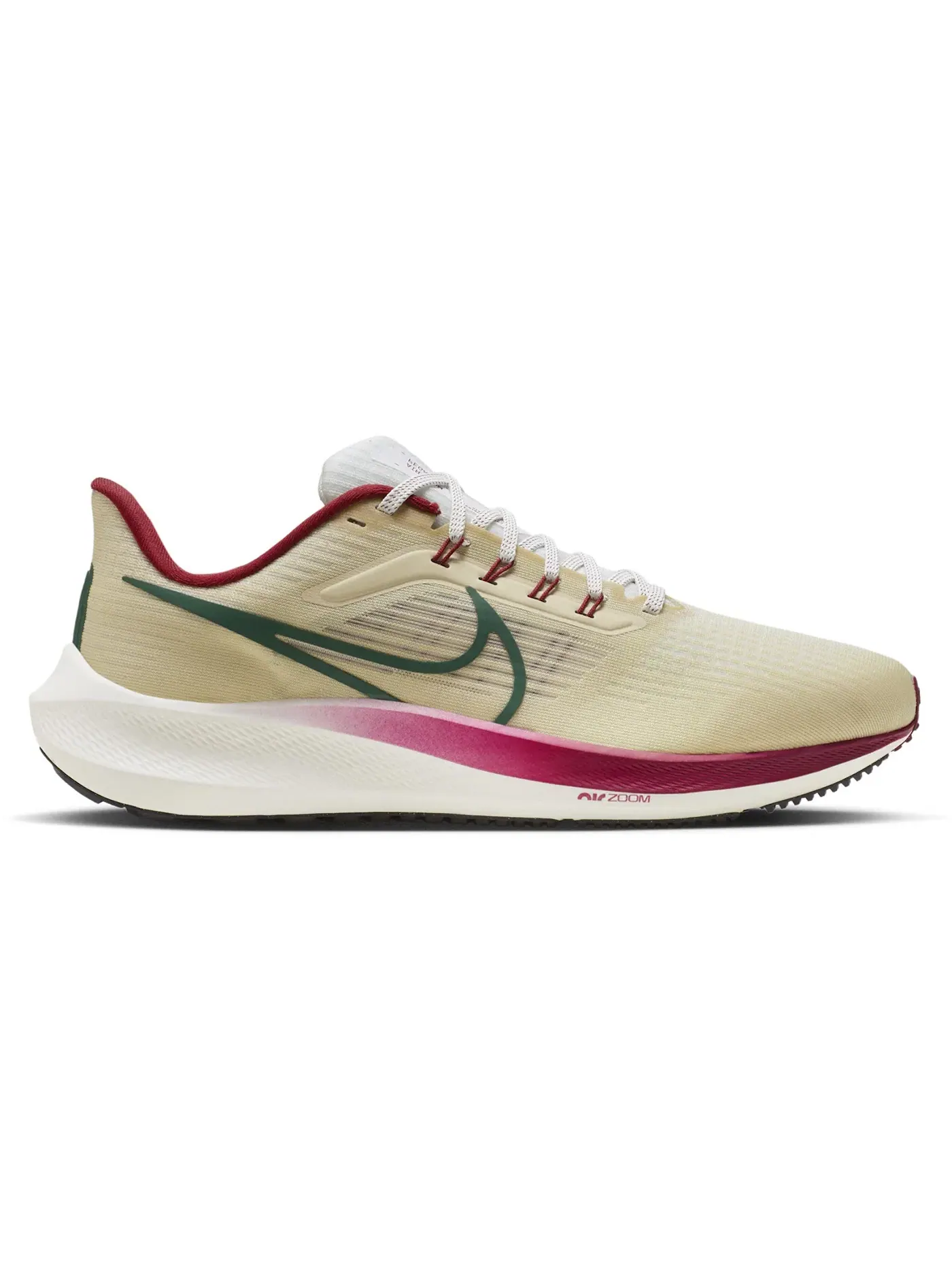 Мужские кроссовки для бега Nike Air Zoom Pegasus 39 Nike — изображение 1 из 3, зеленый--красный