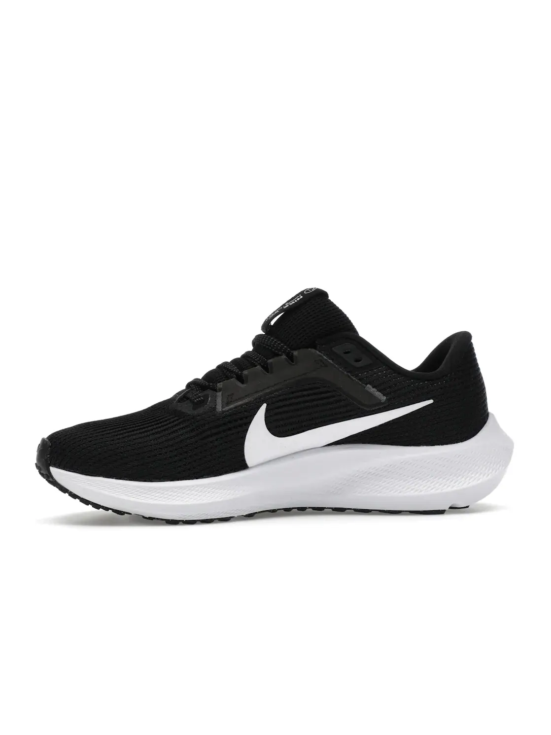 Мужские беговые кроссовки с амортизацией Nike Air Zoom Pegasus 40 Nike — изображение 3 из 4, черный/серый/белый