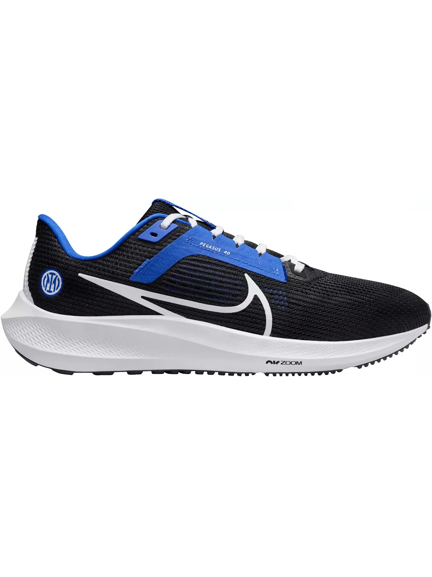Мужские кроссовки для бега Nike Air Zoom Pegasus 40 Nike — изображение 1 из 1, черный/синий/белый