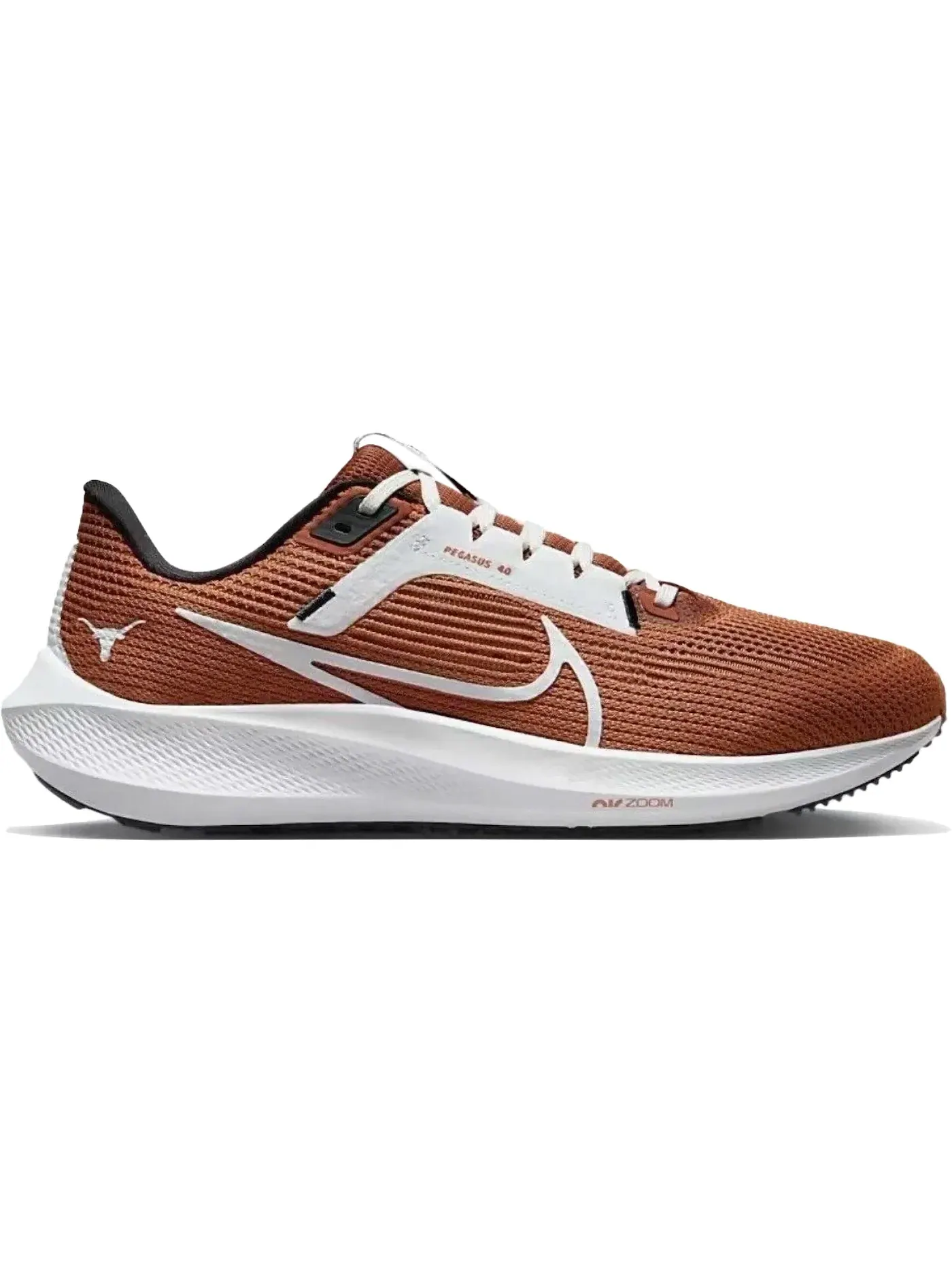 Мужские кроссовки для бега Nike Air Zoom Pegasus 40 Nike — изображение 1 из 1, белый/оранжевый
