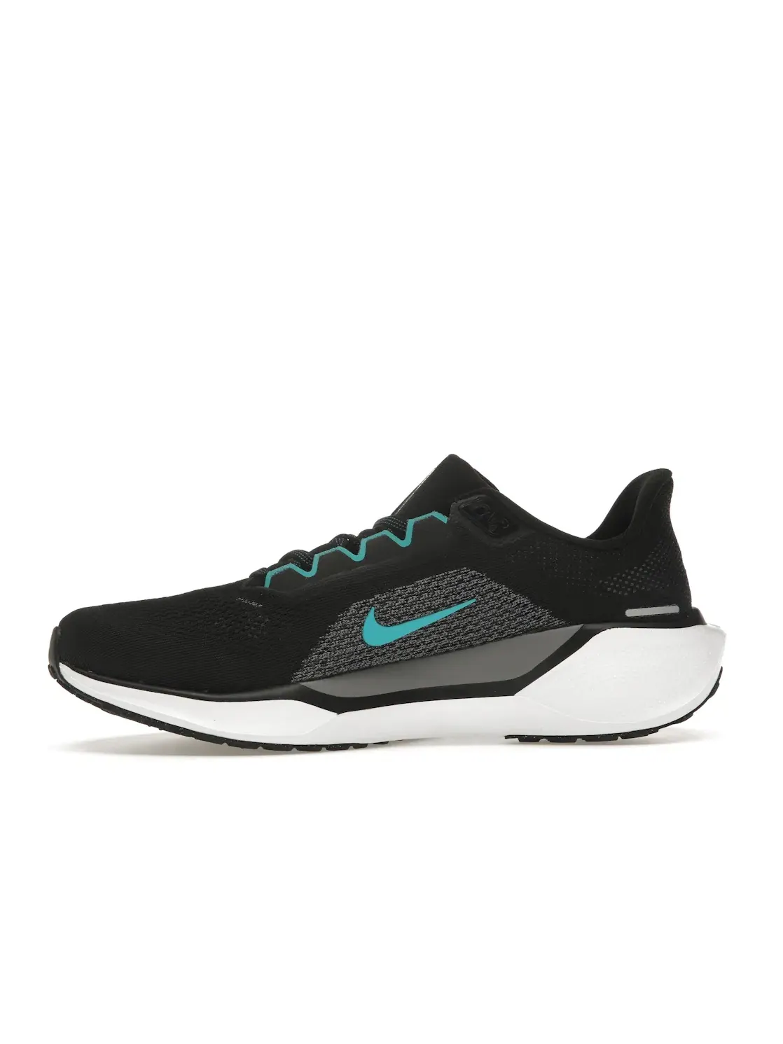 Мужские кроссовки беговые Nike Air Zoom Pegasus 41 — изображение 3 из 4, черный серый белый