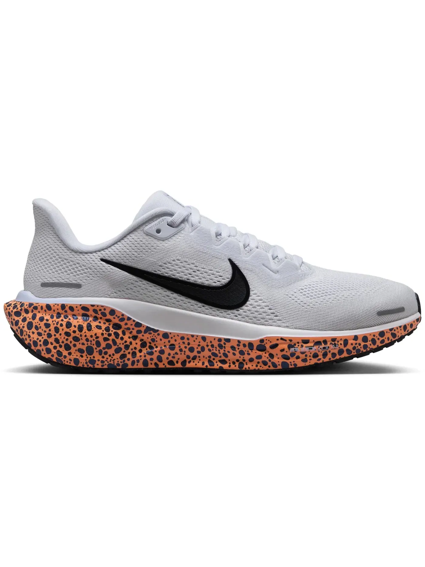Женские кроссовки для бега с принтом Nike Air Zoom Pegasus 41 — изображение 1 из 1, серый/оранжевый/темный