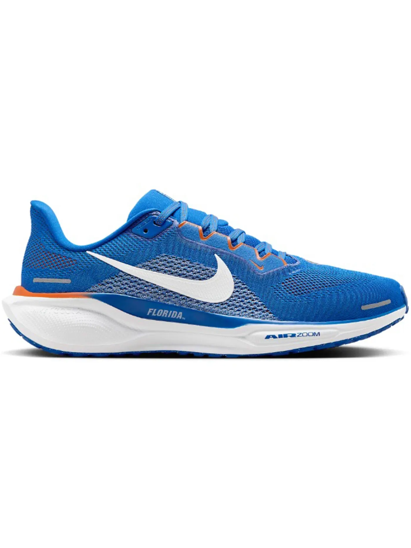 Мужские кроссовки для бега Nike Air Zoom Pegasus 41 Nike — изображение 1 из 1, белый-белый-оранжевый